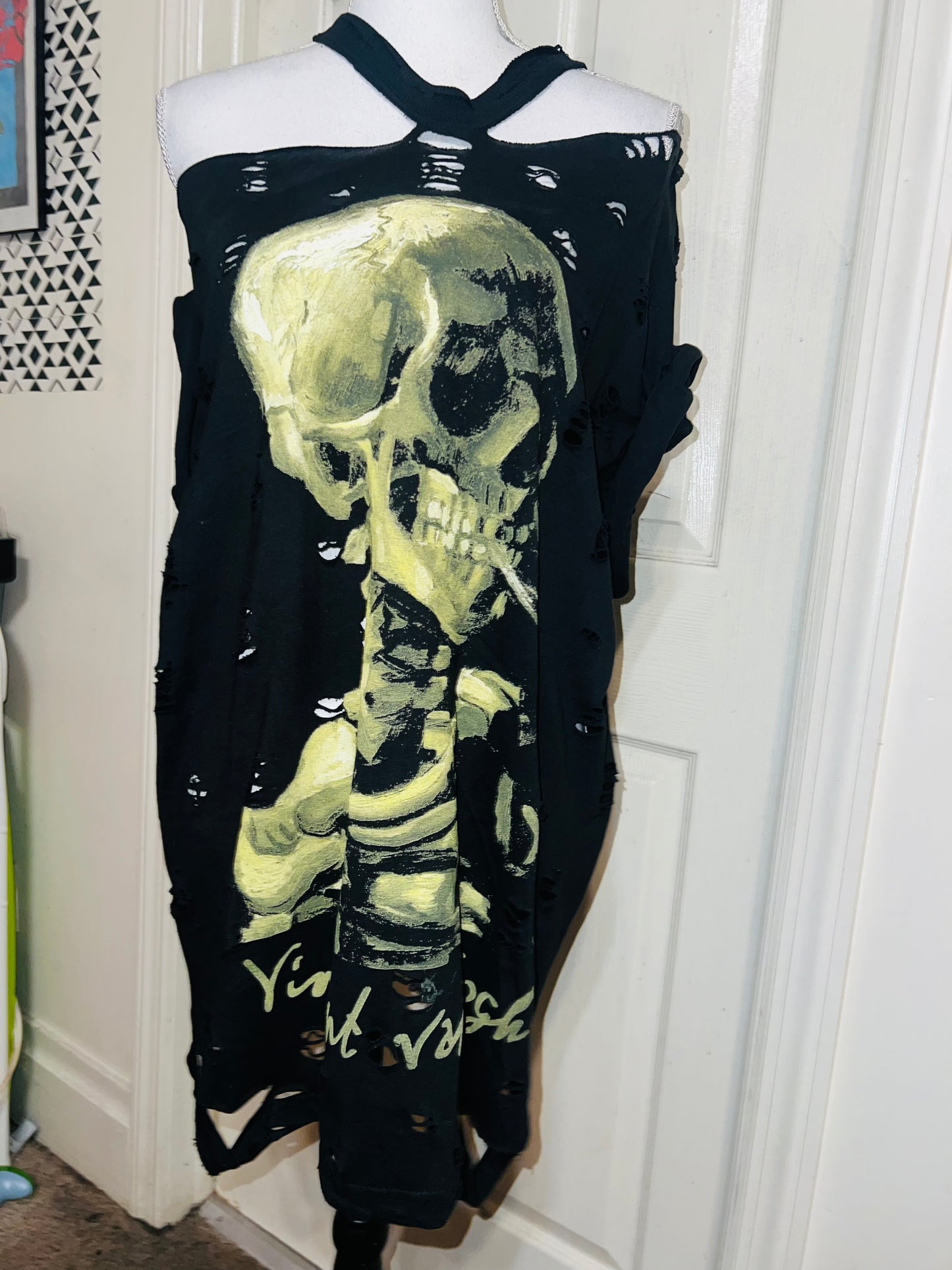 Vincent Van Gogh Oversized Distresed Tee (read description)