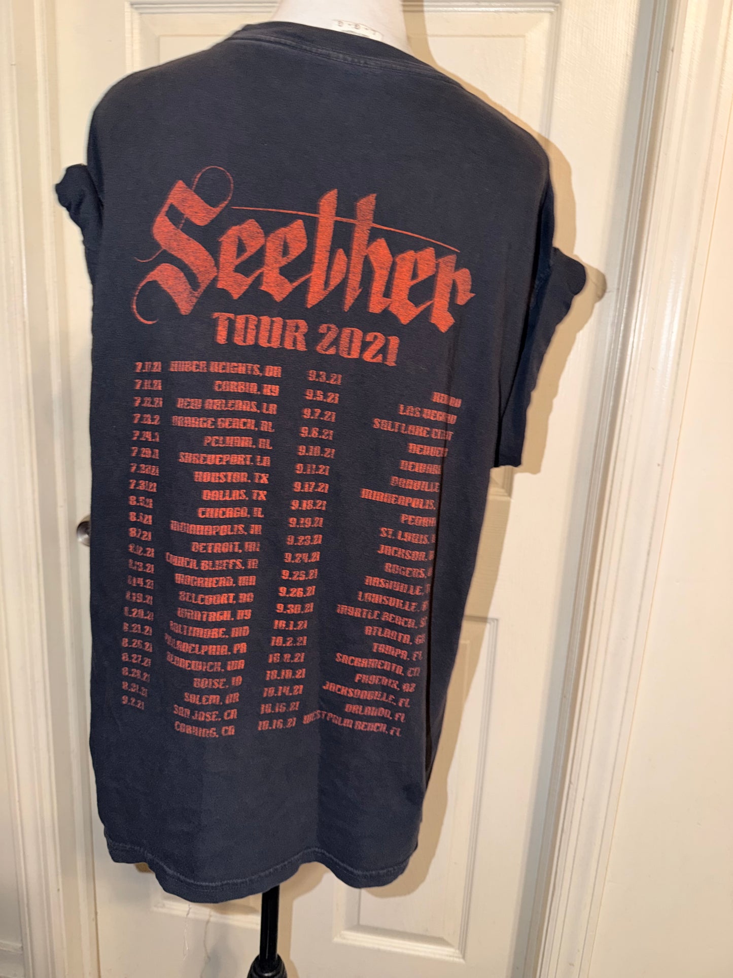 Seether Double Sided Tee