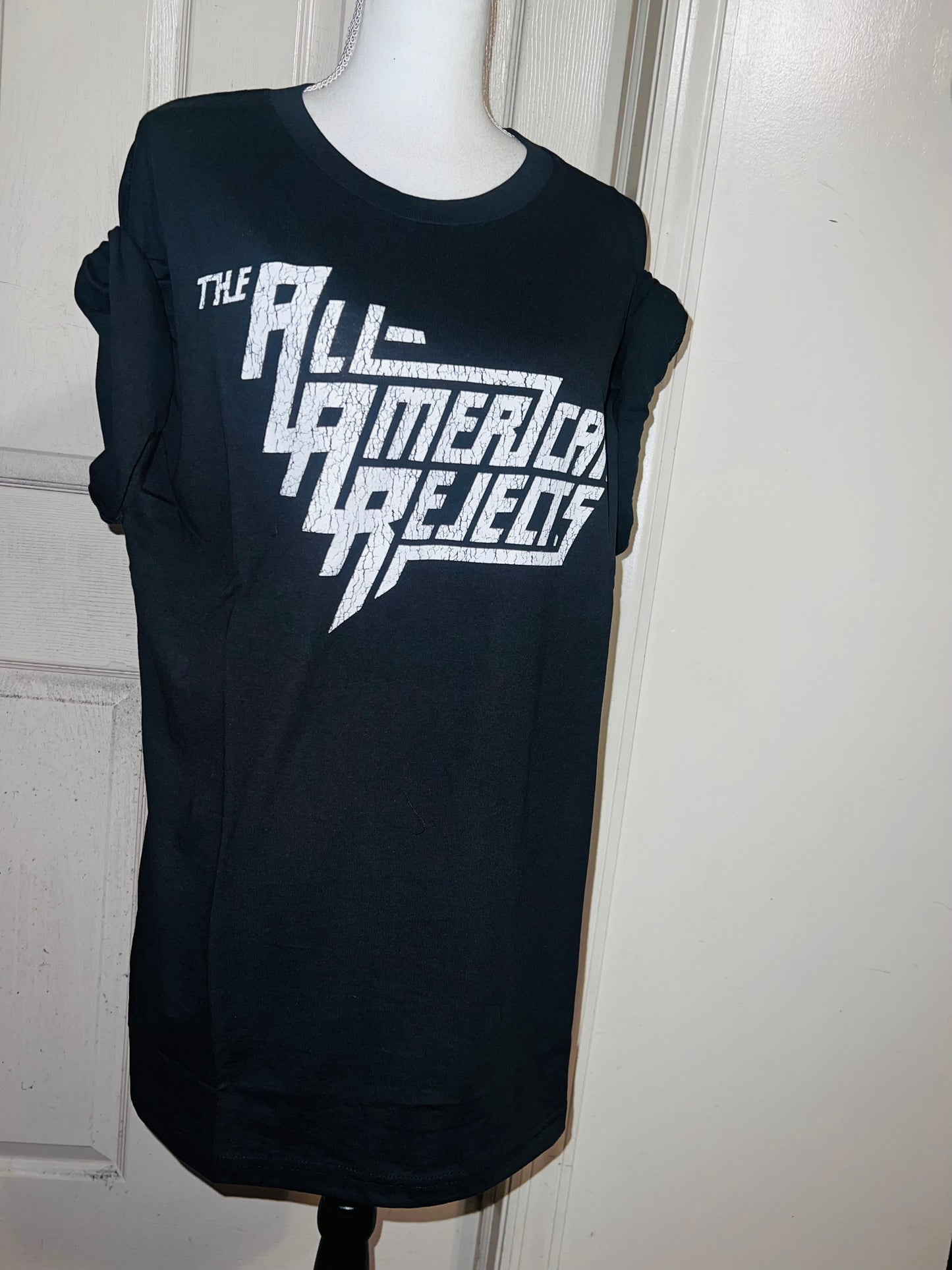 The All-American Rejects Oversized Distressed Tee