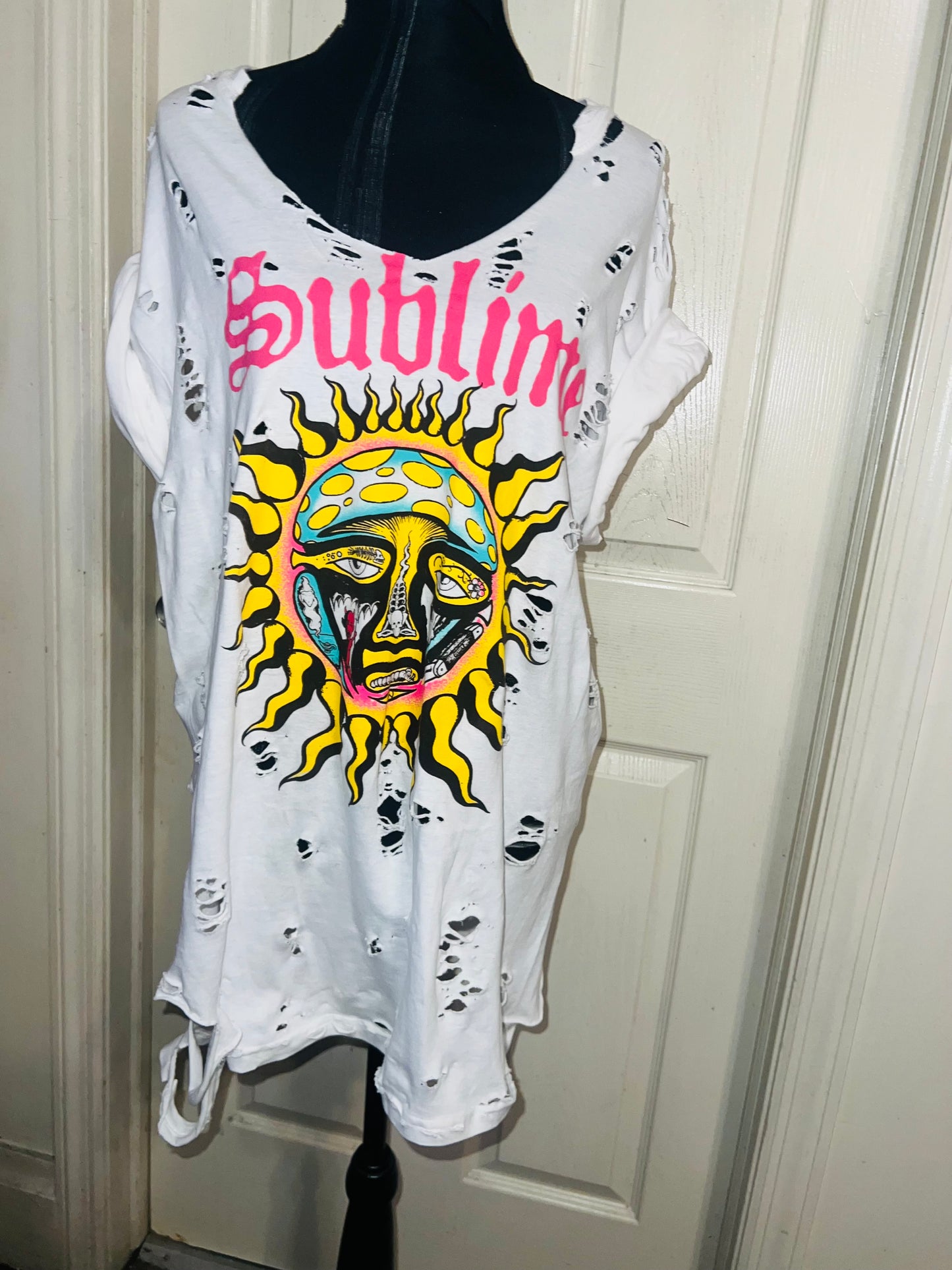 Sublime Oversized Distressed Tee