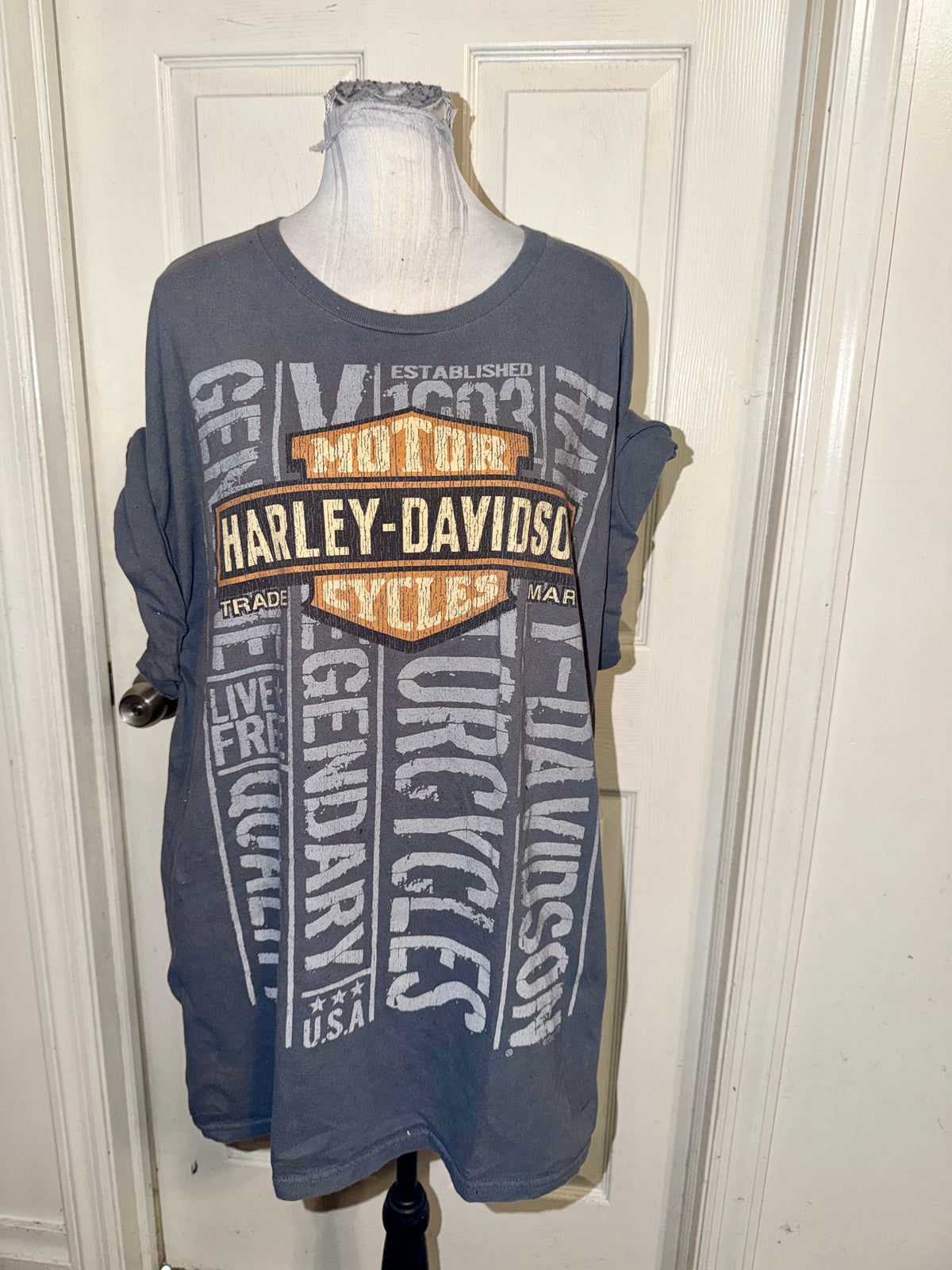 Harley Davidson Vintage Double Sided Tee