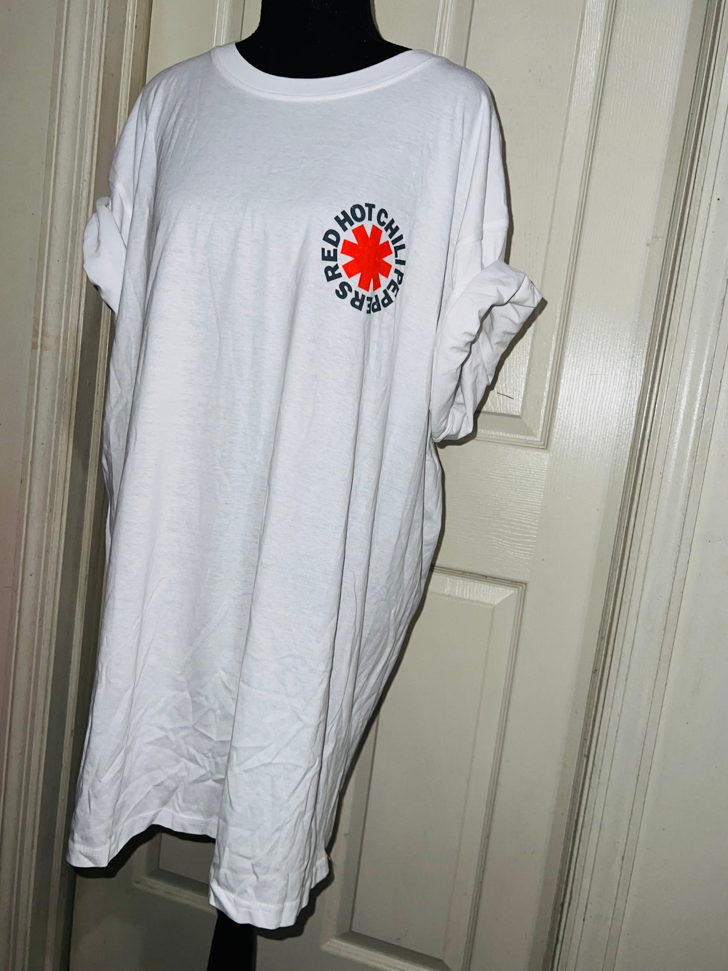 Red Hot Chili Peppers Double Sided Oversized Tee