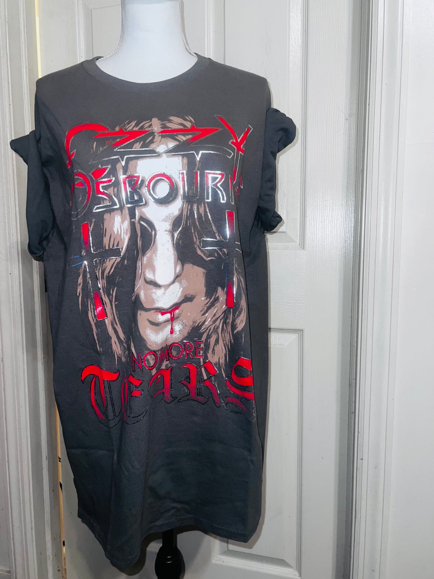 Ozzy Osbourne Oversized Distressed Tee