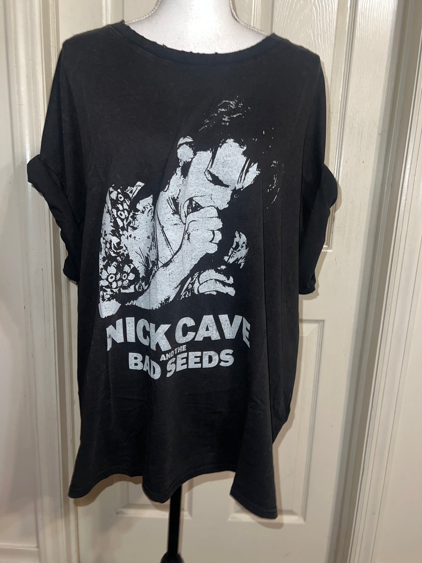 Nick Cave & The Bad Seeds Oversized Distressed Tee