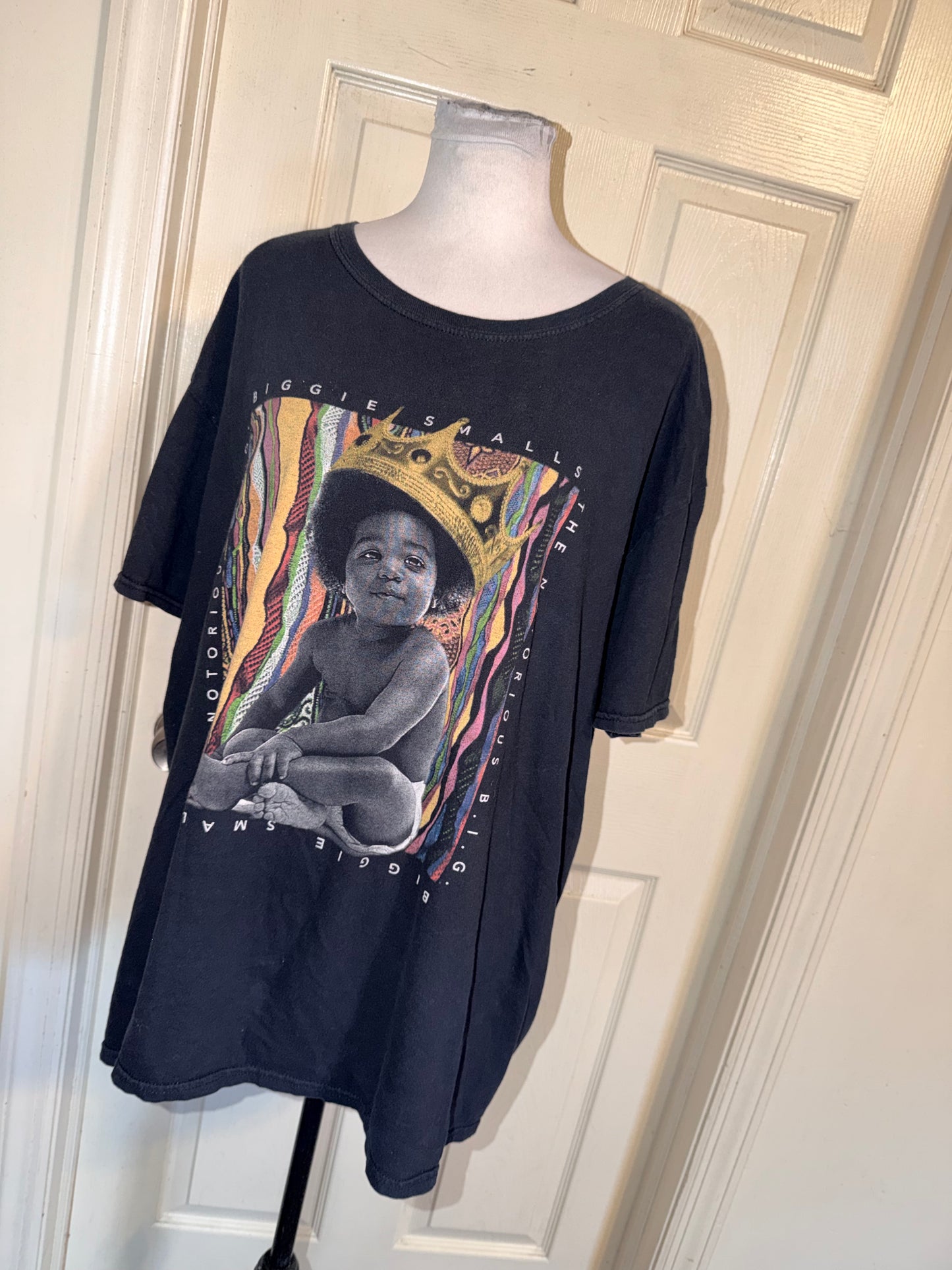 Notorious BIG Oversized Distressed Tee