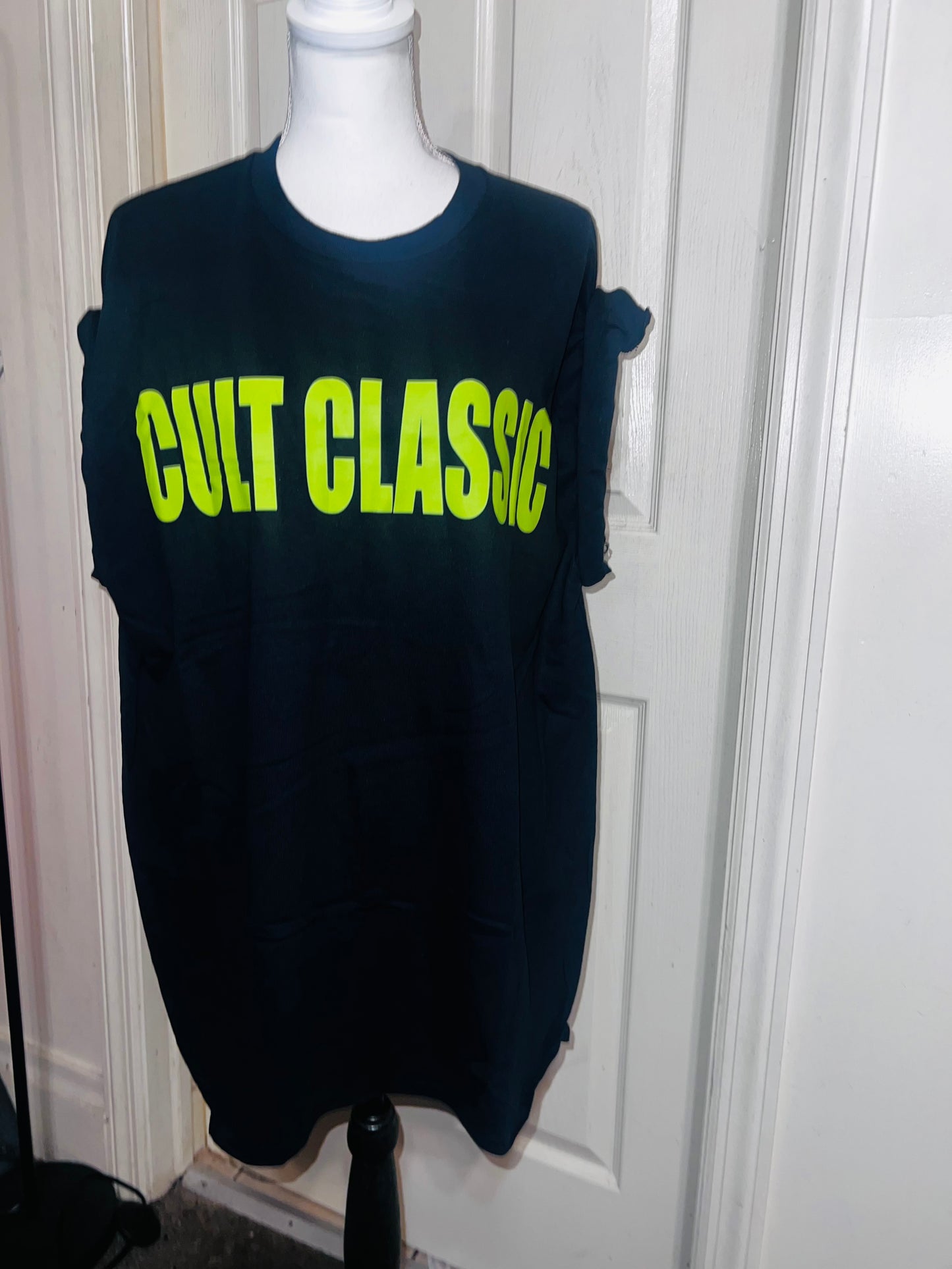 Charli XCX Oversized Distressed Tee