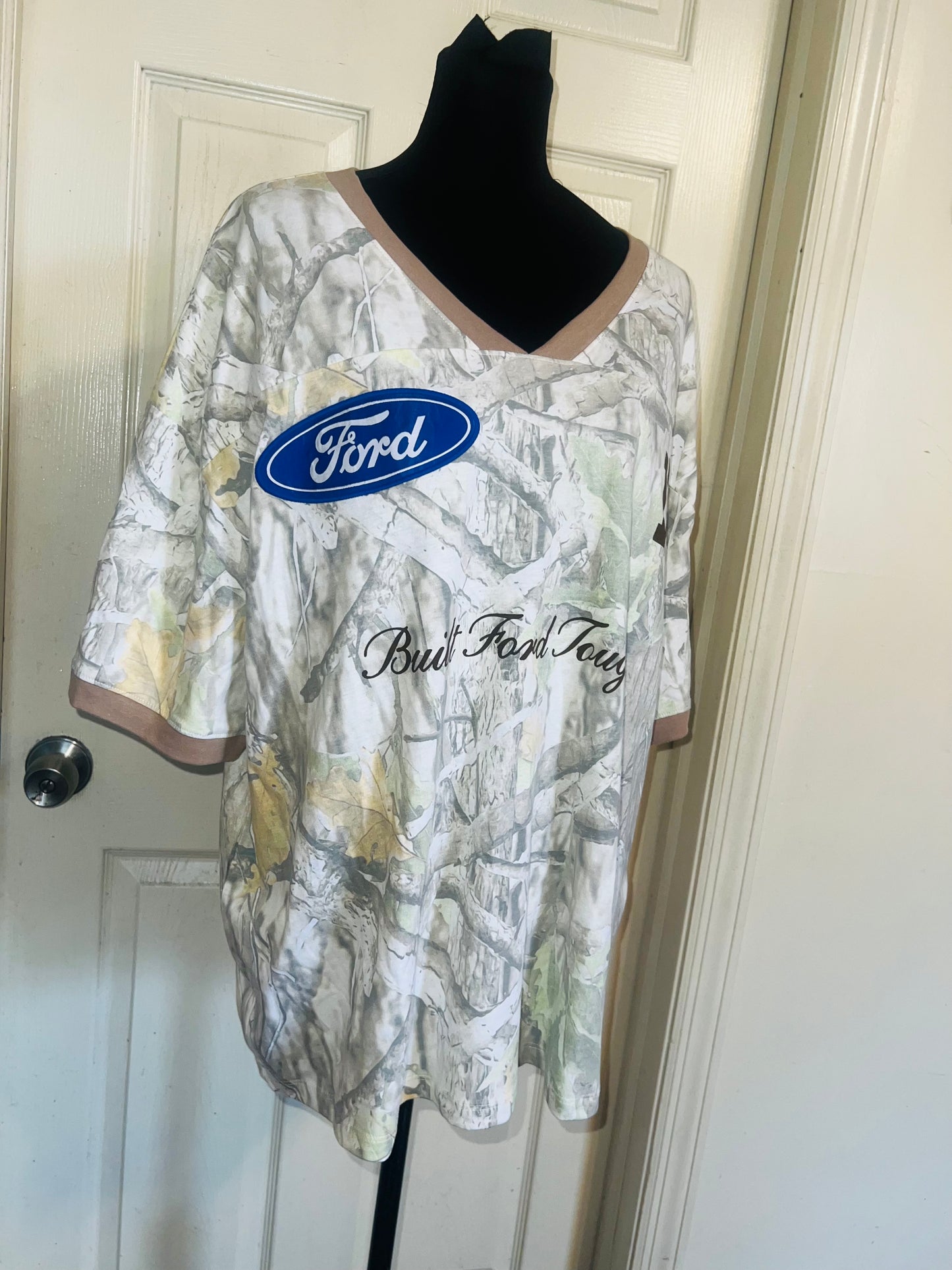Ford Oversized Distressed Jersey Tee