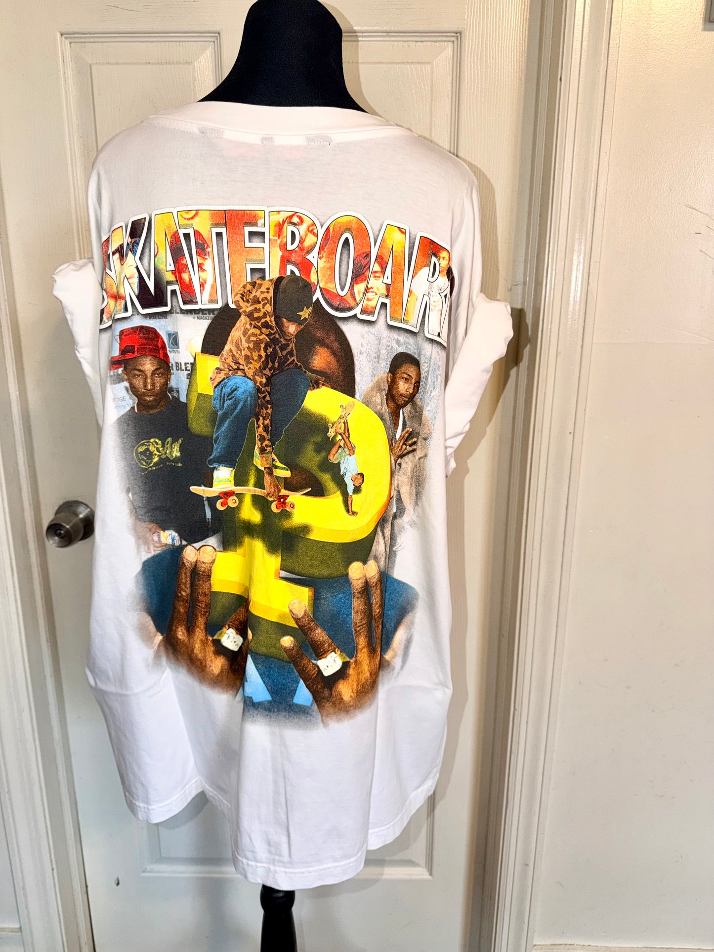 Pharrell Williams Double Sided Oversized Tee
