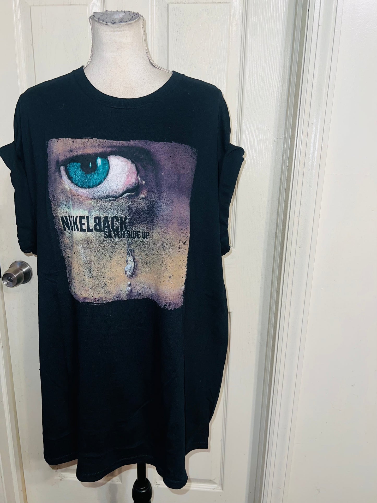 Nickelback Oversized Distressed Tee