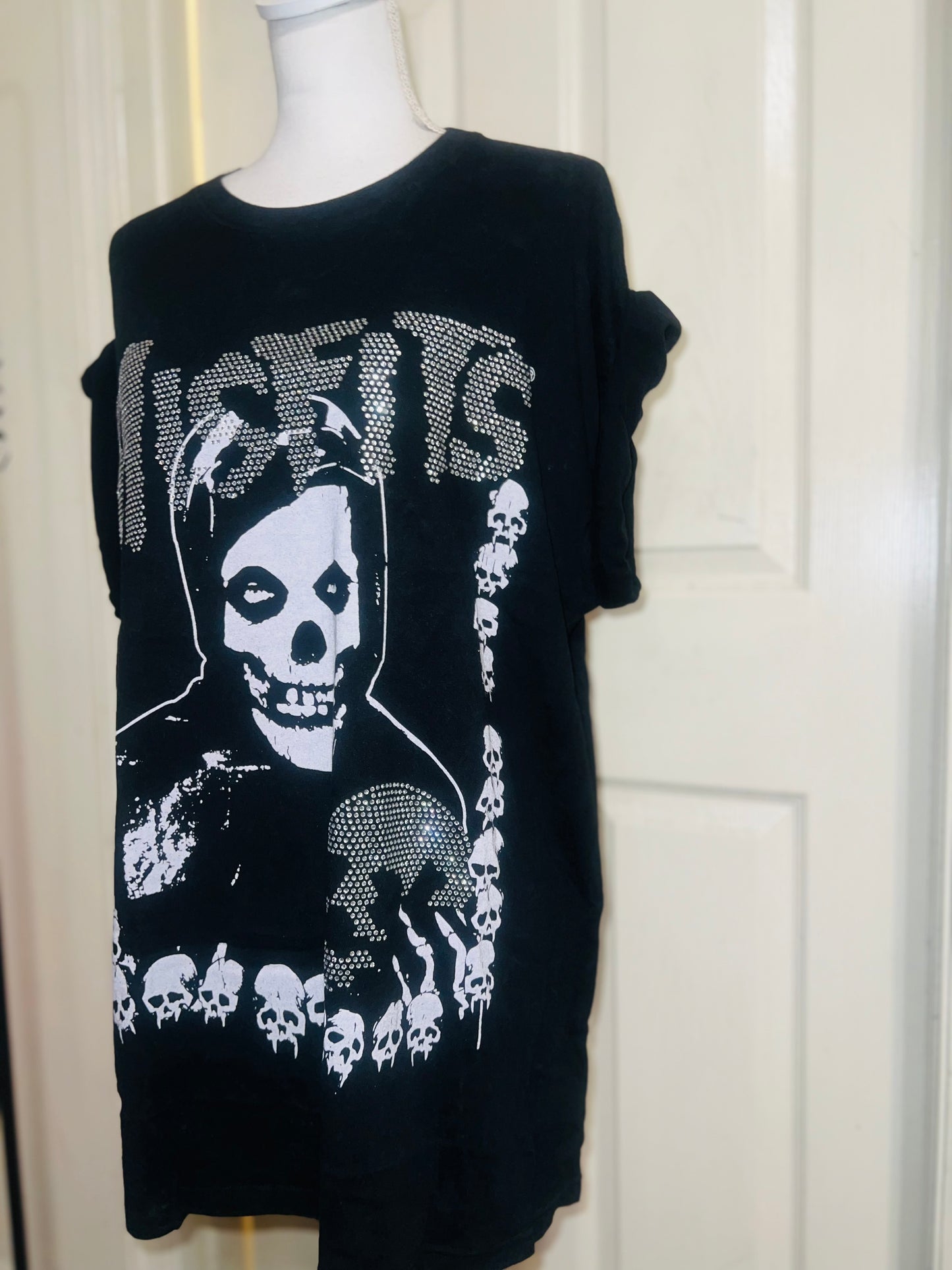 The Misfits Oversized Distressed Tee
