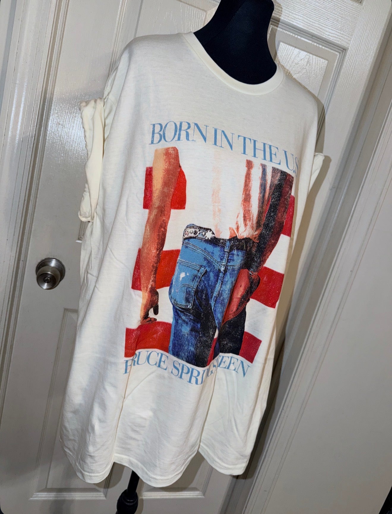 Bruce Springsteen Oversized Distressed Tee