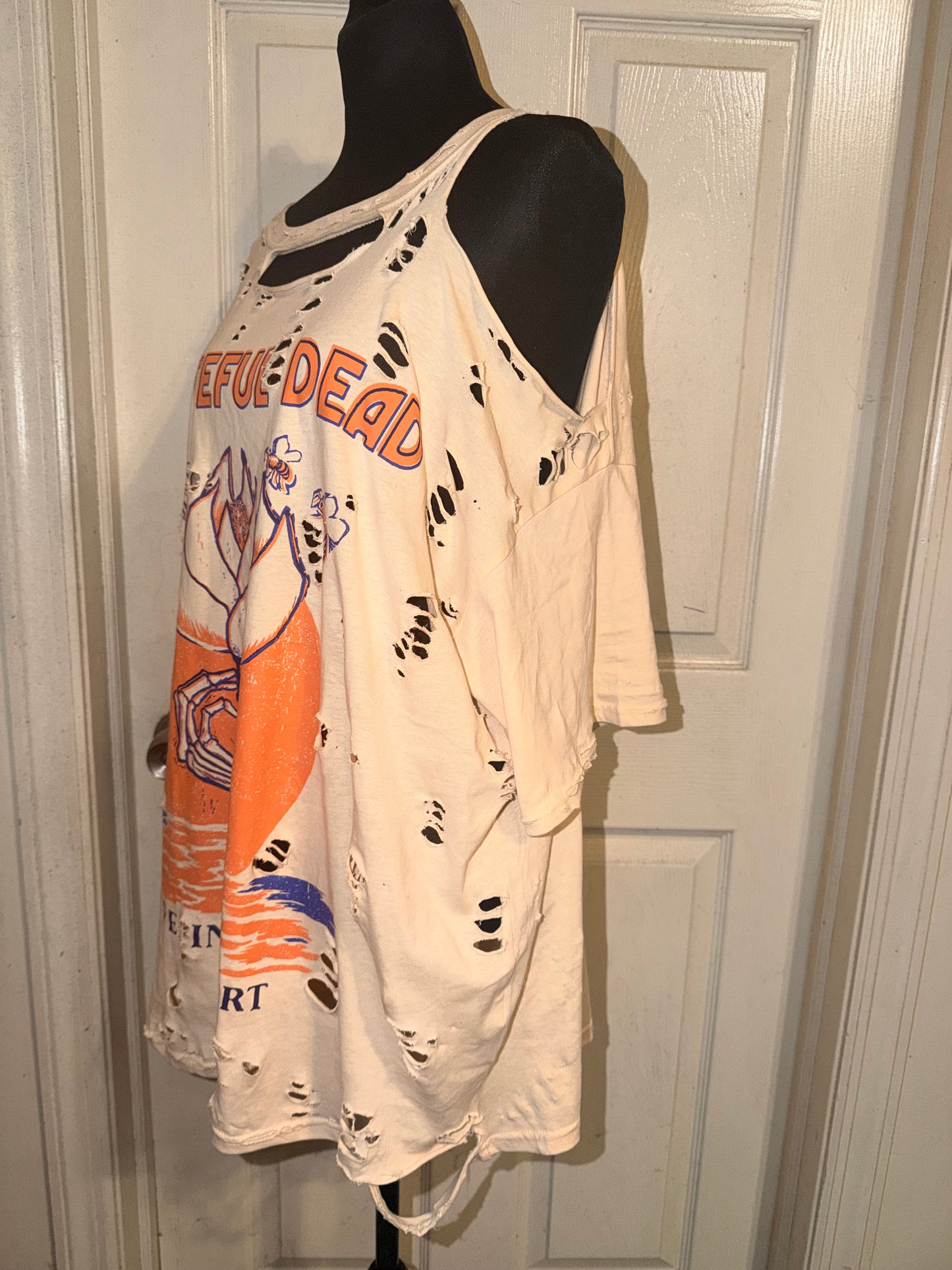 Grateful Dead Oversized Distressed Tee (as is)