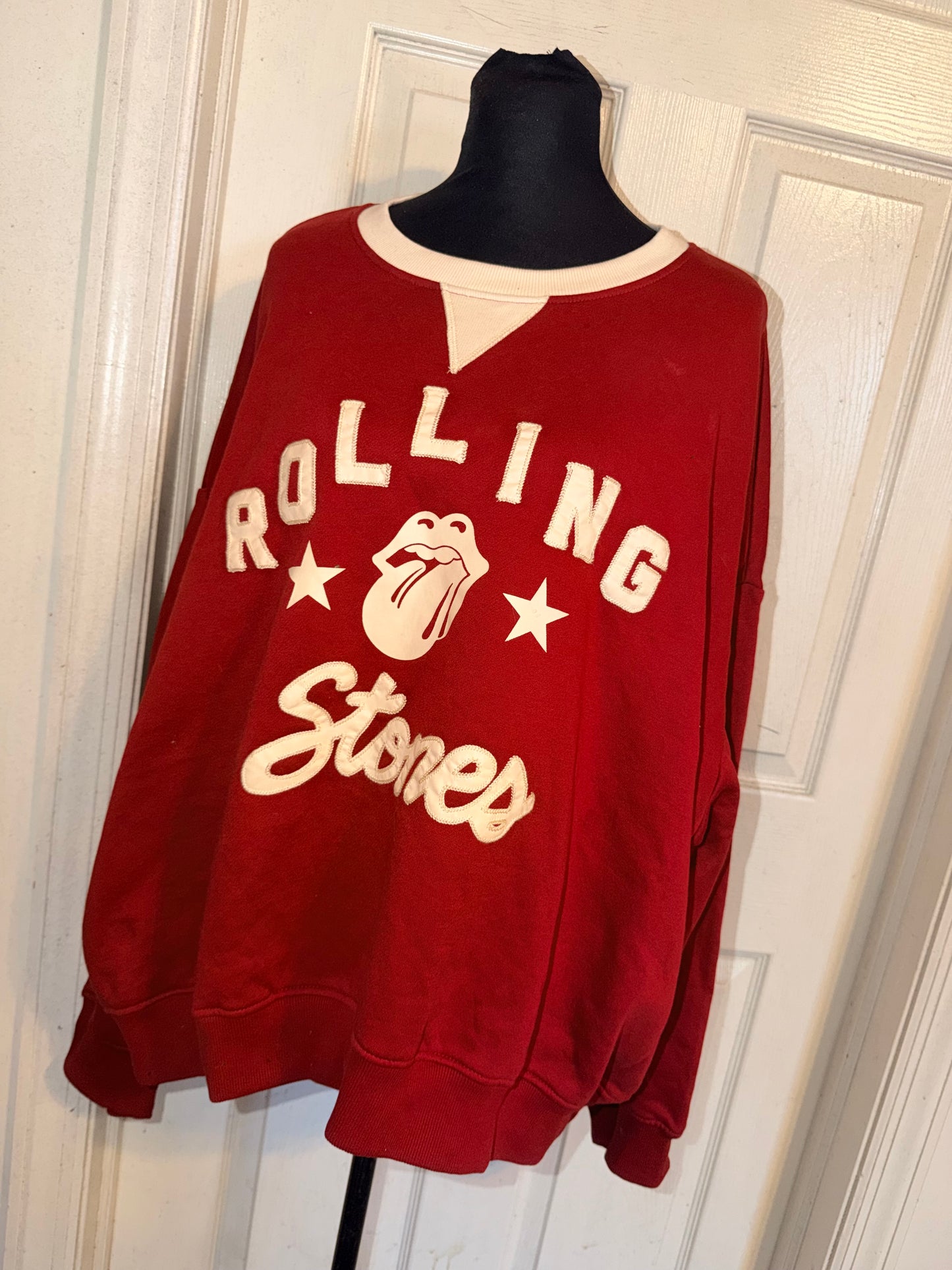 The Rolling Stones Oversized Distressed Tee