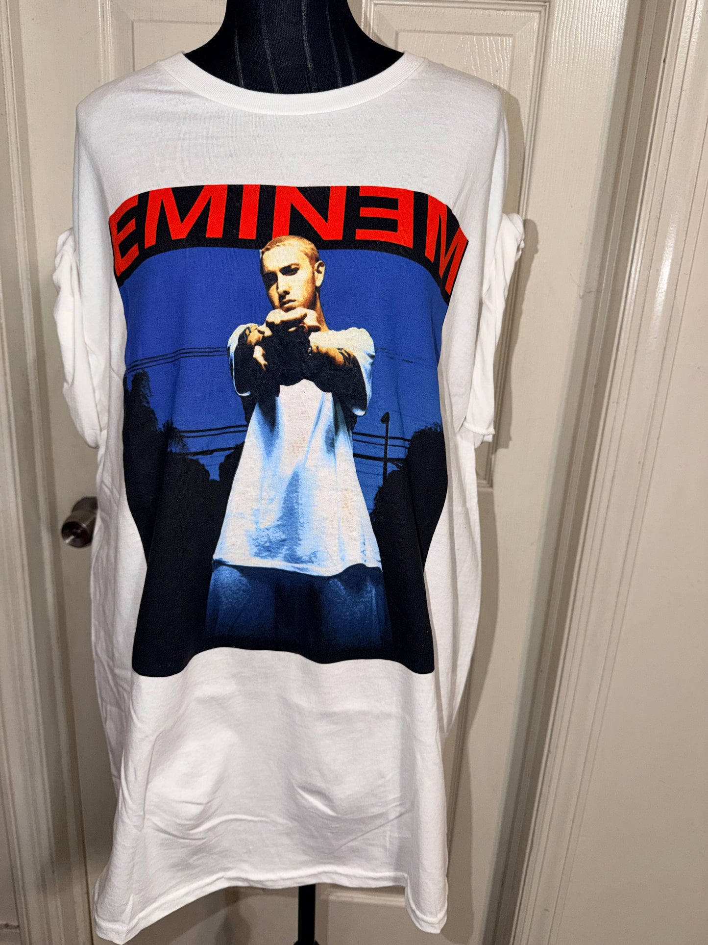 Eminem Oversized Distressed Tee