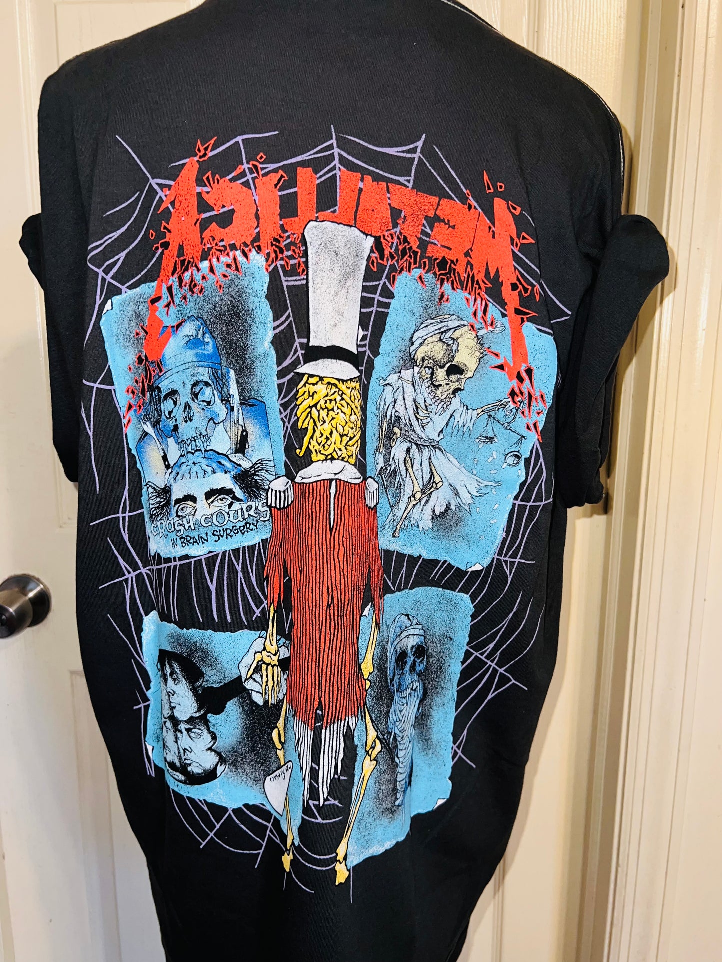 Metallica Double Sided Oversized Distressed Tee