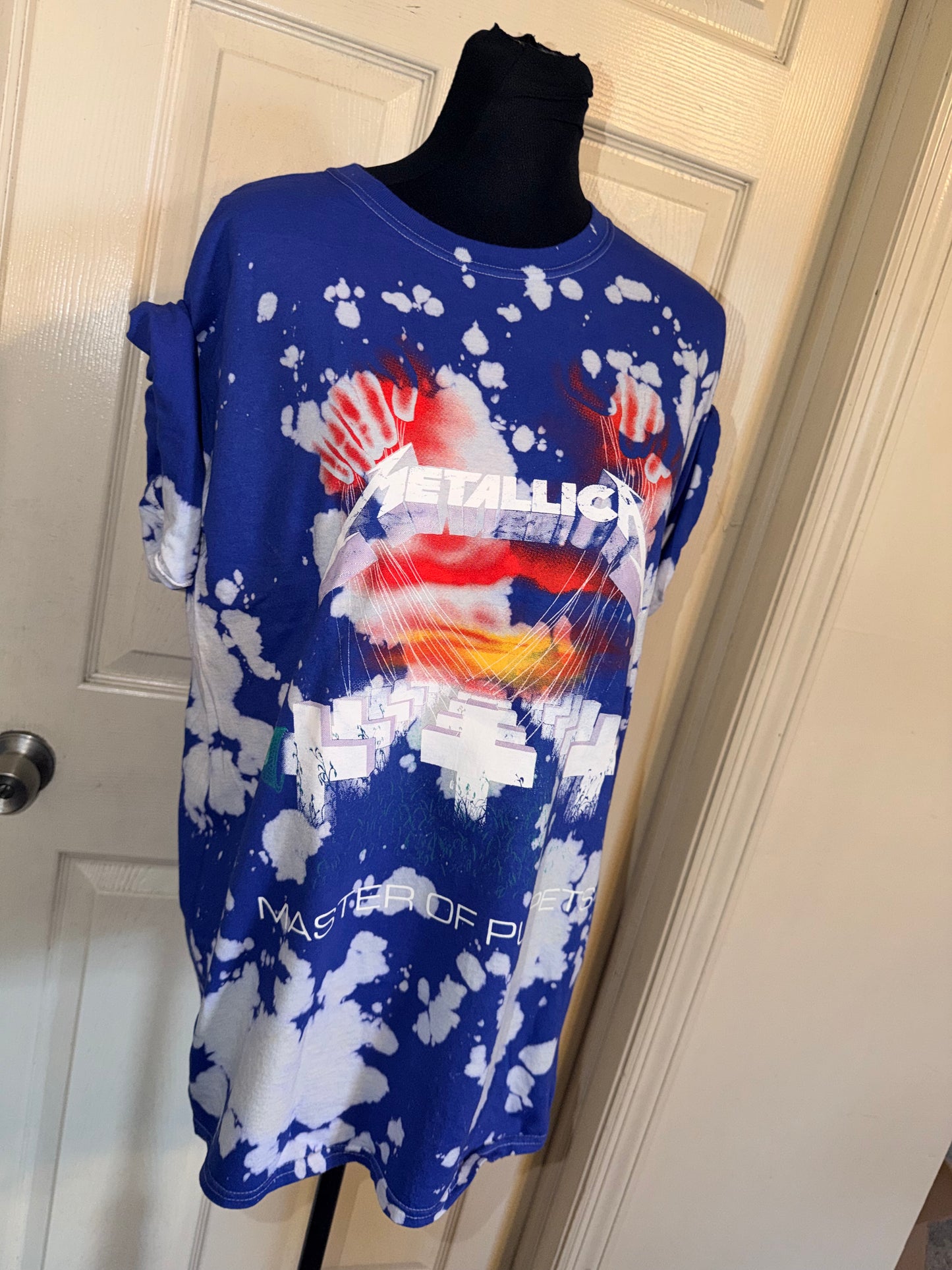 Metallica Oversized Distressed Tee