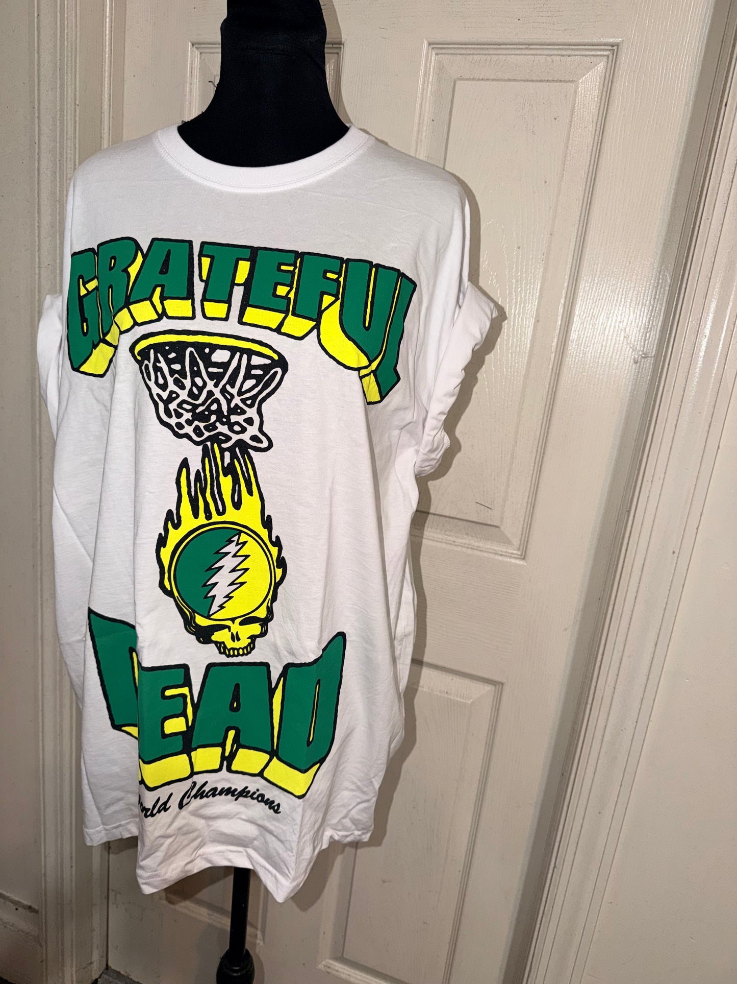 Grateful Dead Oversized Distressed Tee