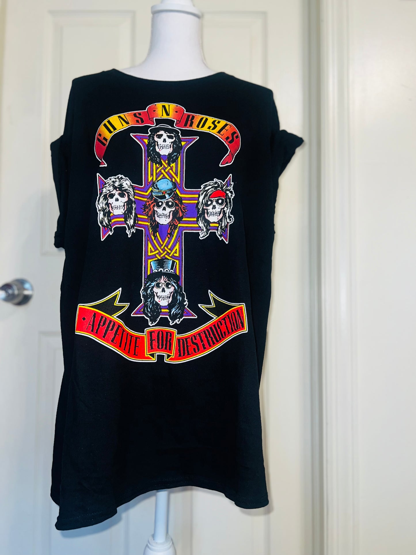 Guns N’ Roses Oversized Distressed Tee