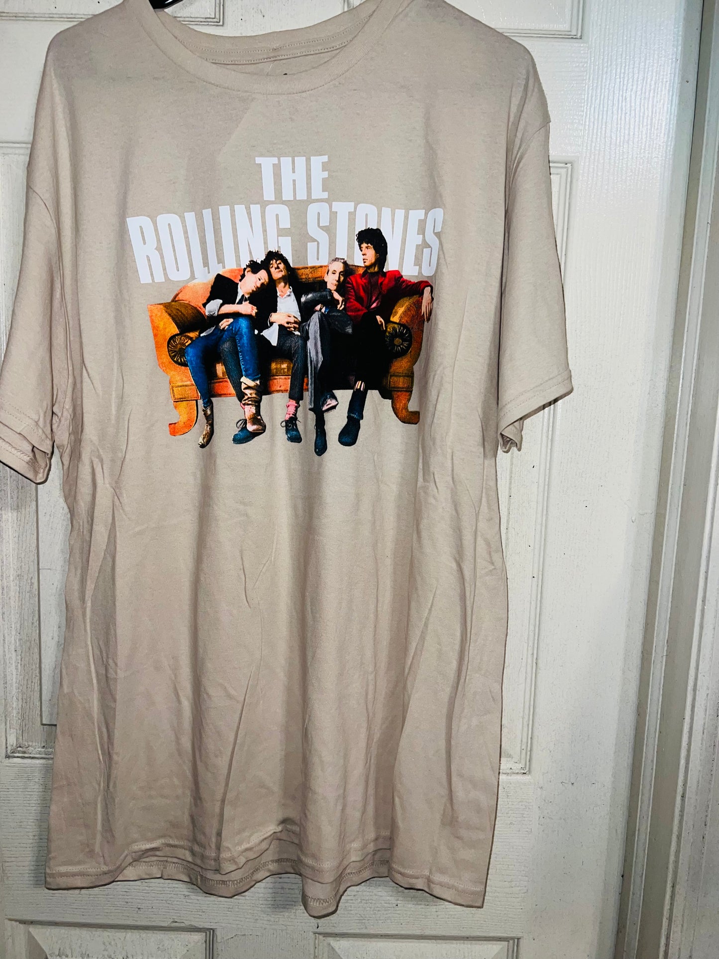 The Rolling Stones Double Sided Distressed Tee