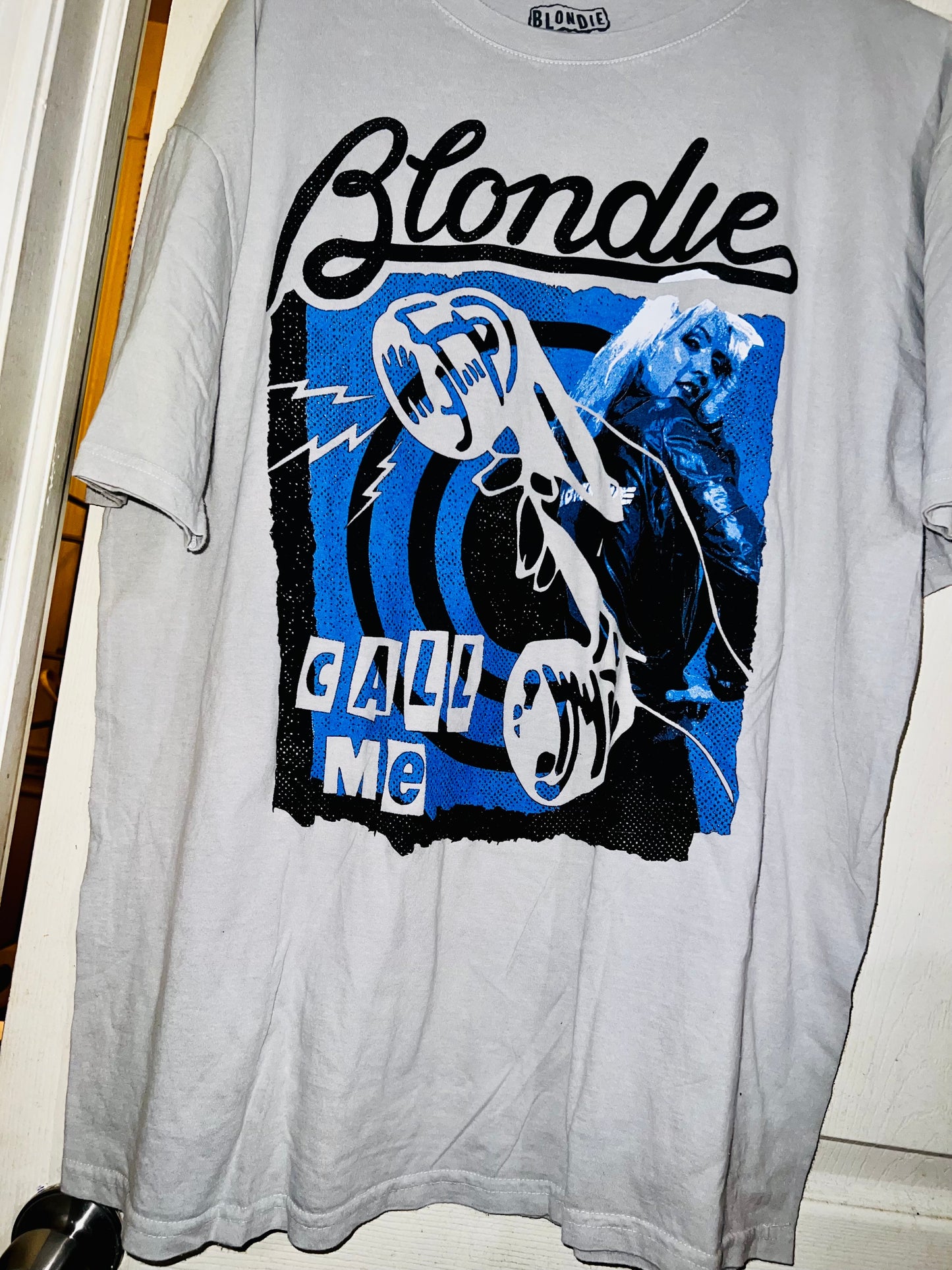 Blondie Oversized Distressed Tee