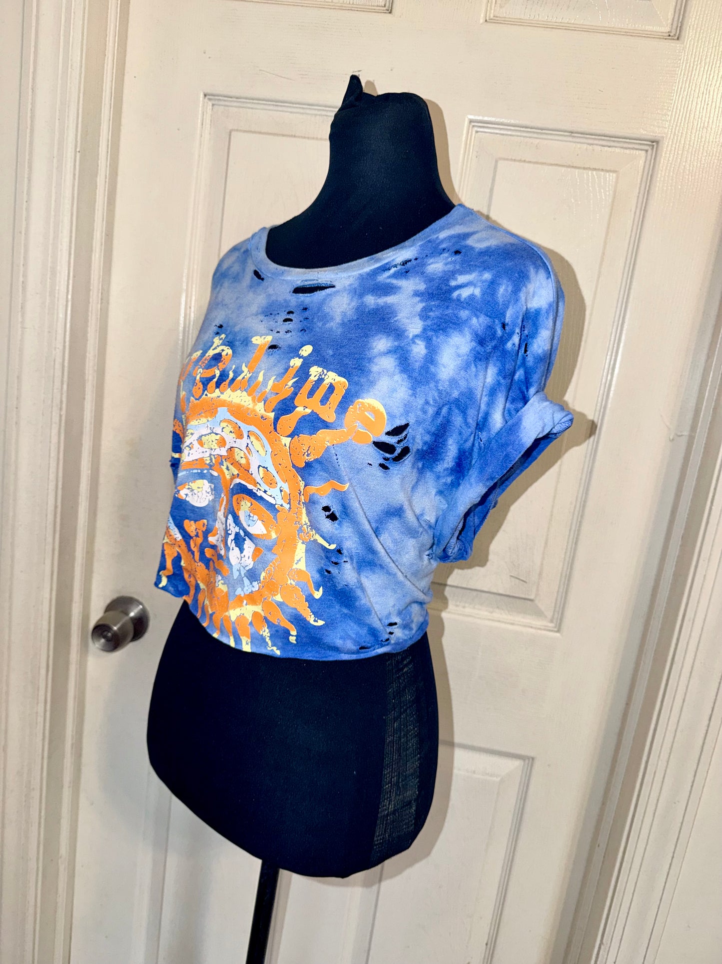 Sublime Distressed Open Tied Back Tee (as is)