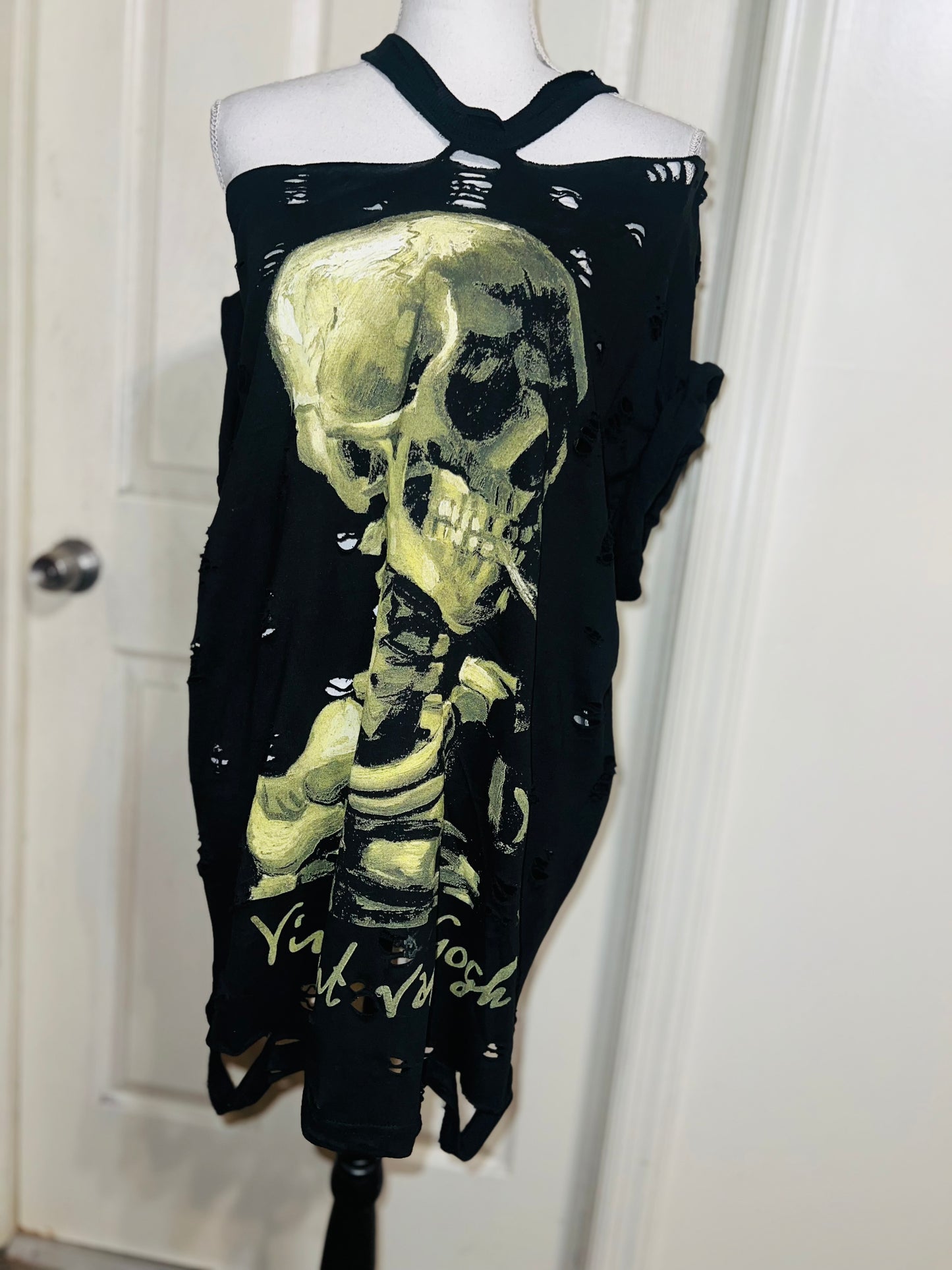 Vincent Van Gogh Oversized Distresed Tee (read description)