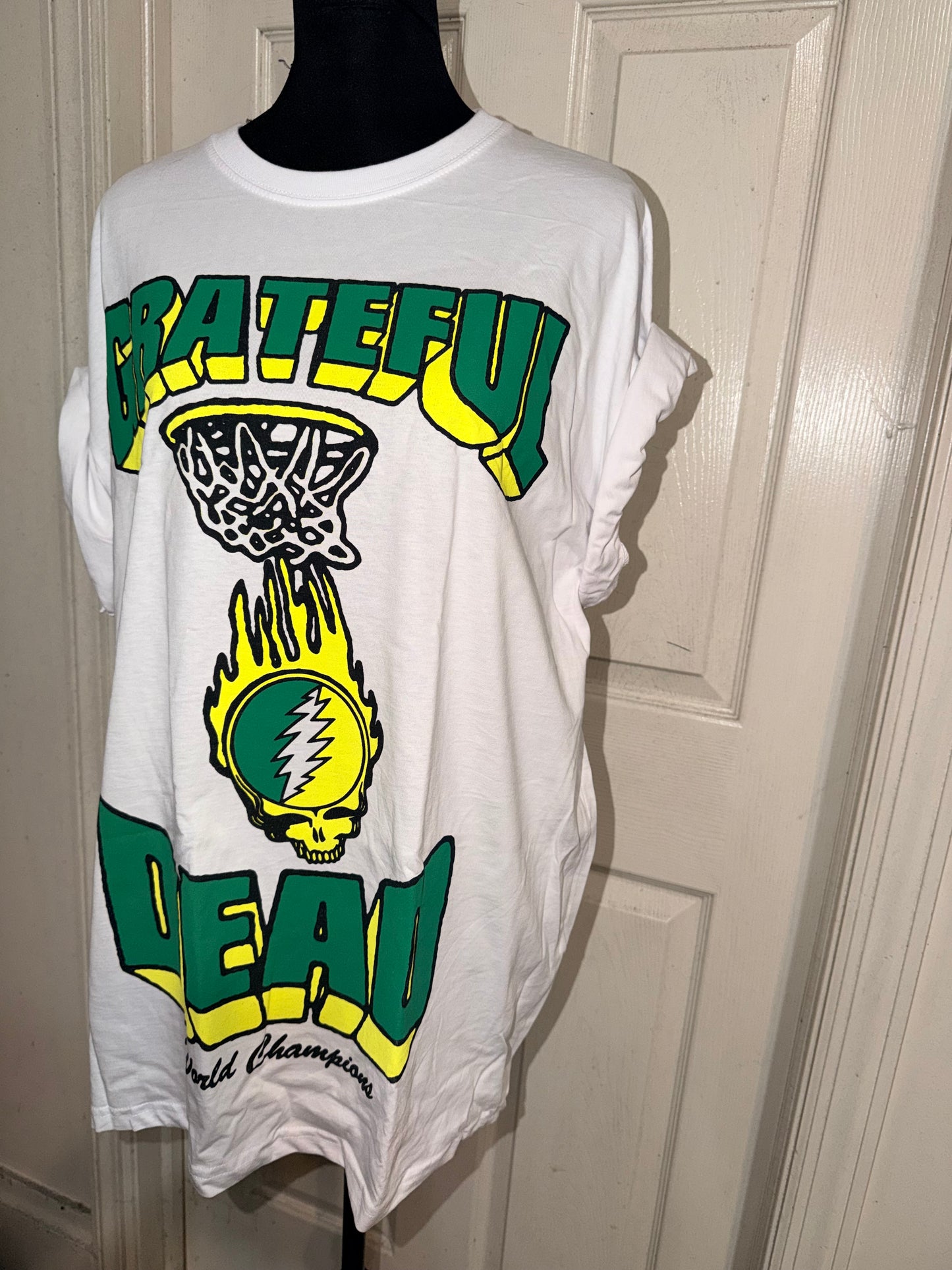 Grateful Dead Oversized Distressed Tee