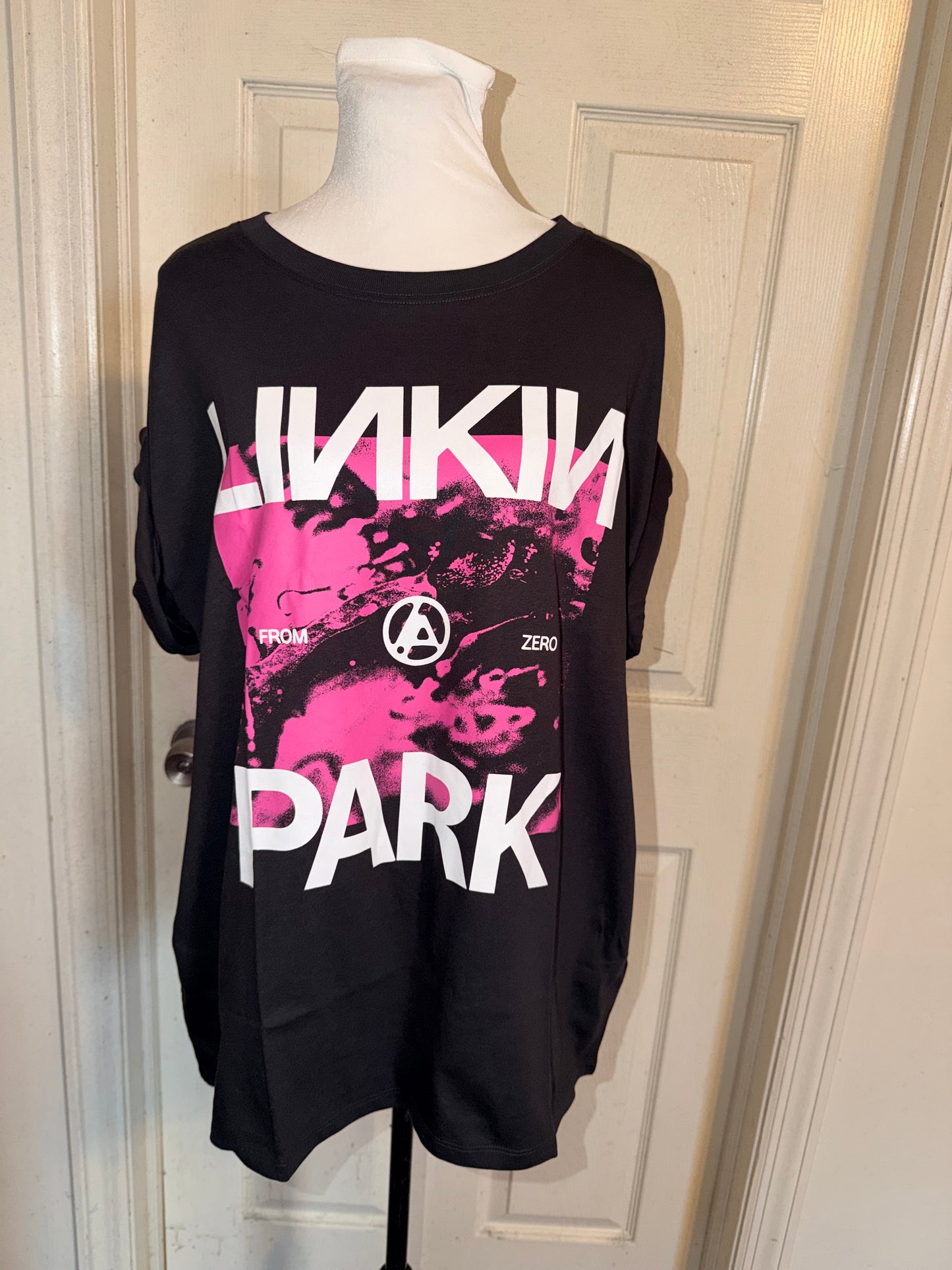 Linkin Park Oversized Distressed Tee