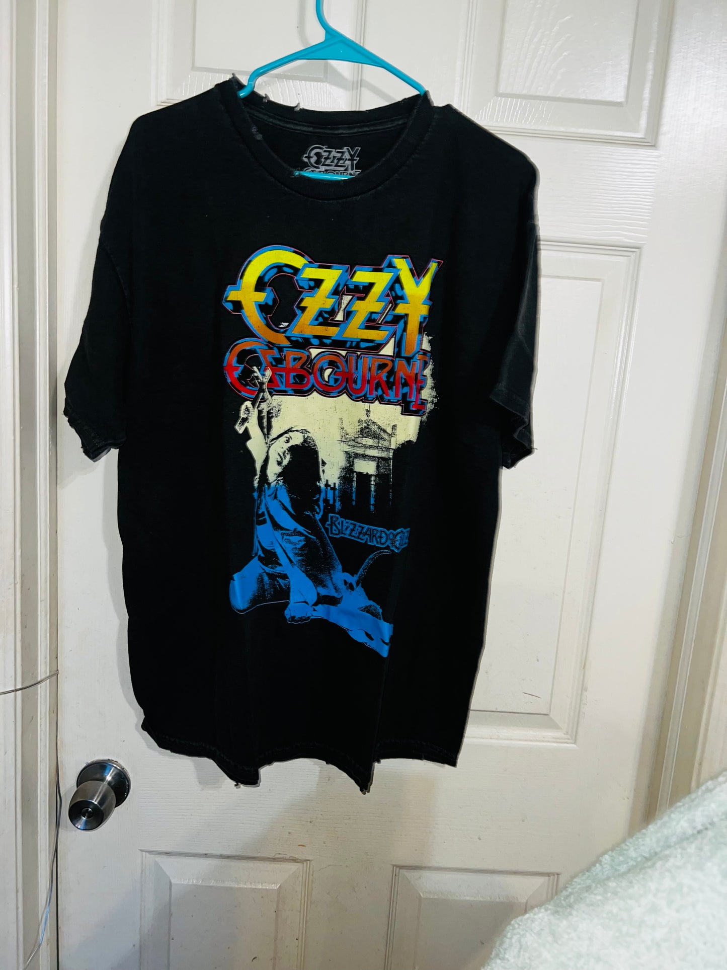 Ozzy Osbourne Oversized Distressed Tee