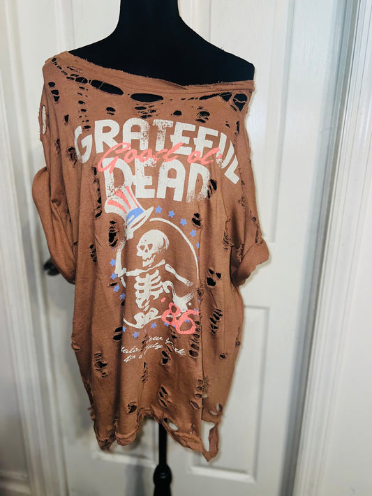Grateful Dead Oversized Distressed Tee (As Is)