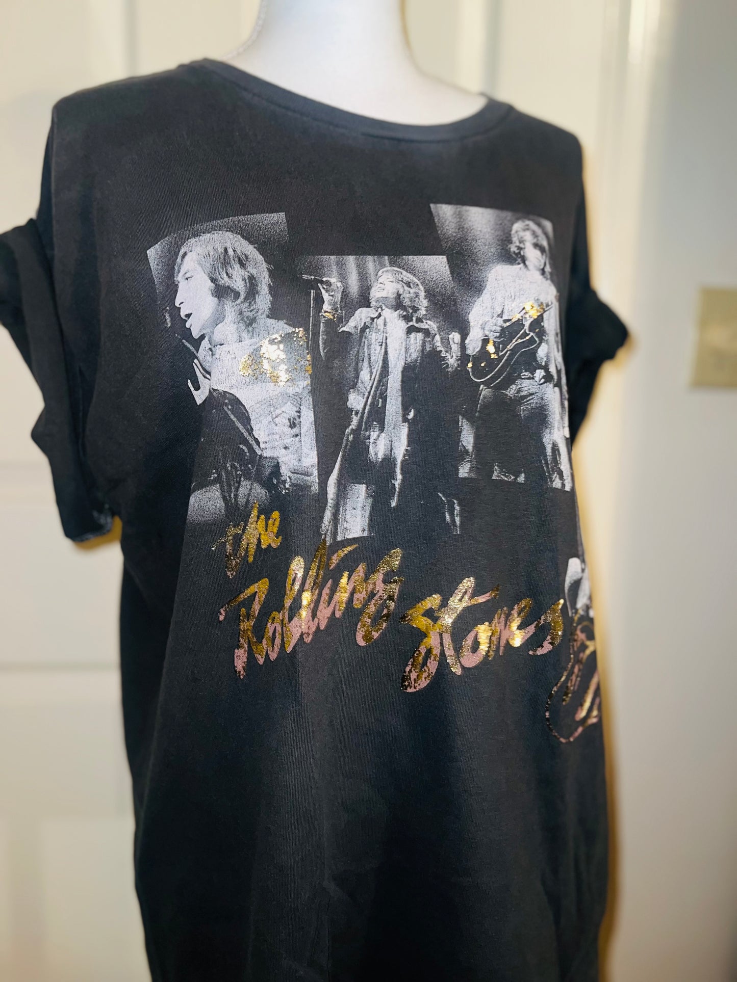 The Rolling Stones Oversized Distressed Tee