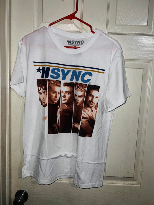 NSYNC Oversized Distressed Tee