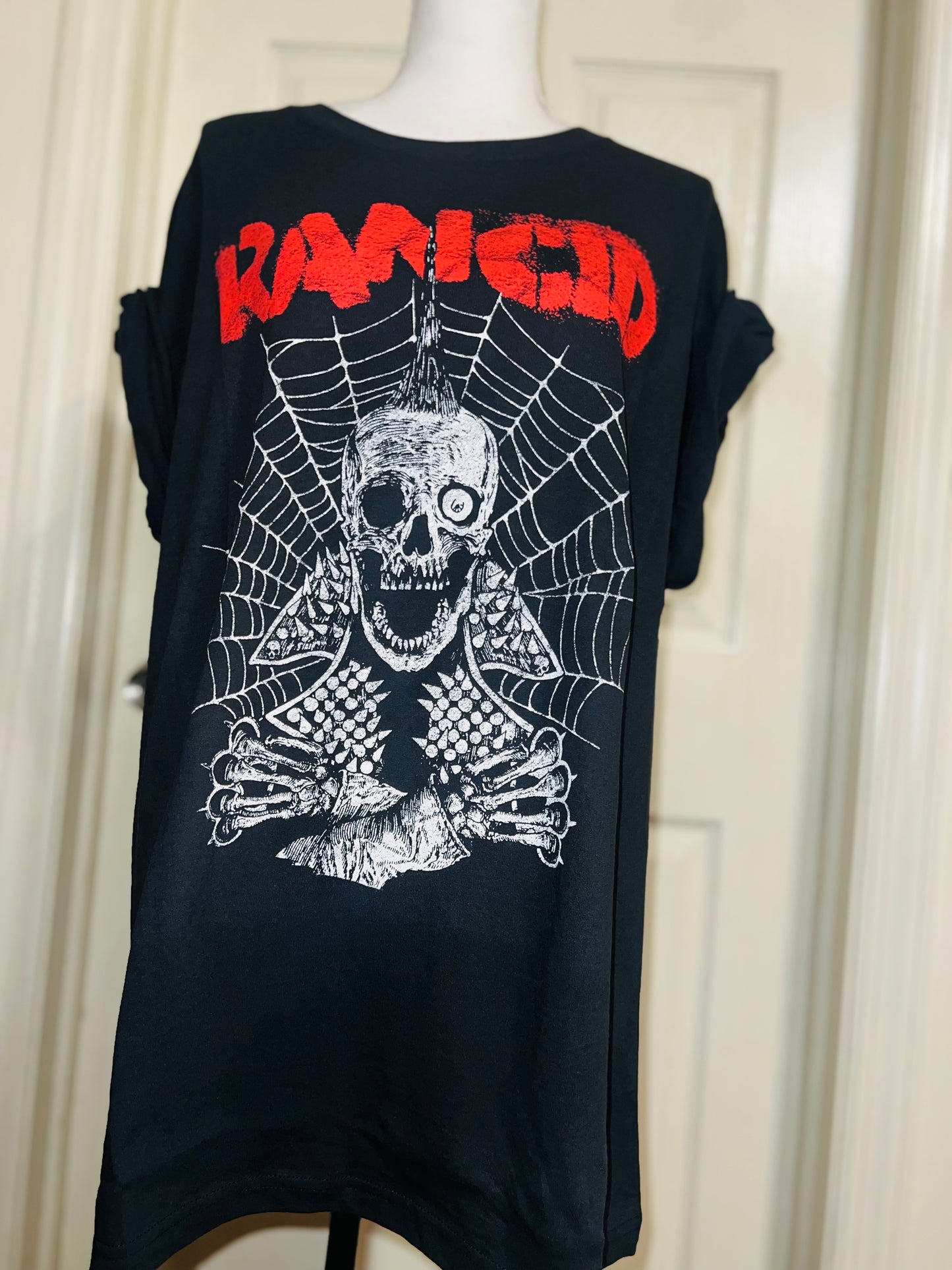 Rancid Oversized Distressed Tee