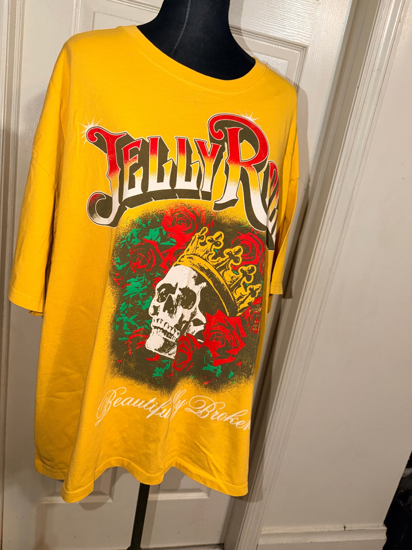 Jelly Roll Double Sided Oversized Distressed Tee