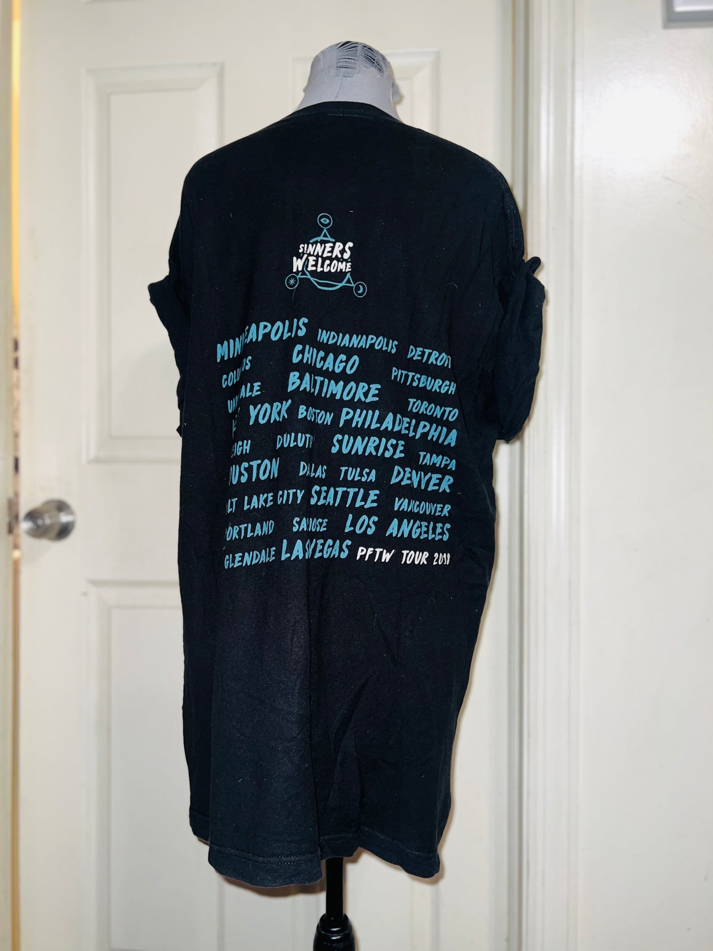 Panic! At The Disco Double Sided Distressed Tee