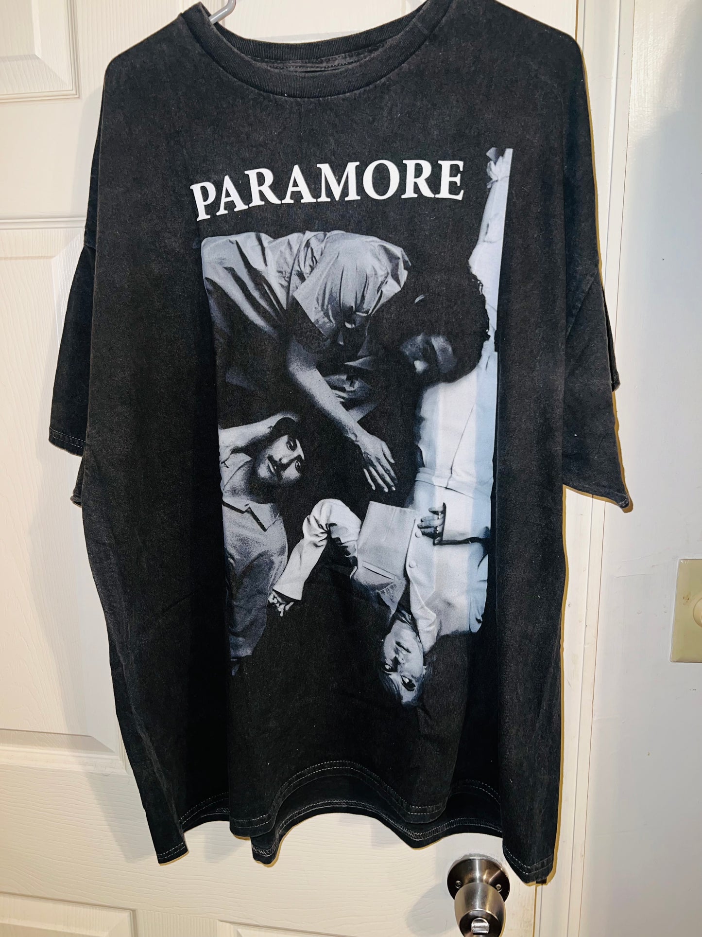 Paramore Oversized Distressed Tee