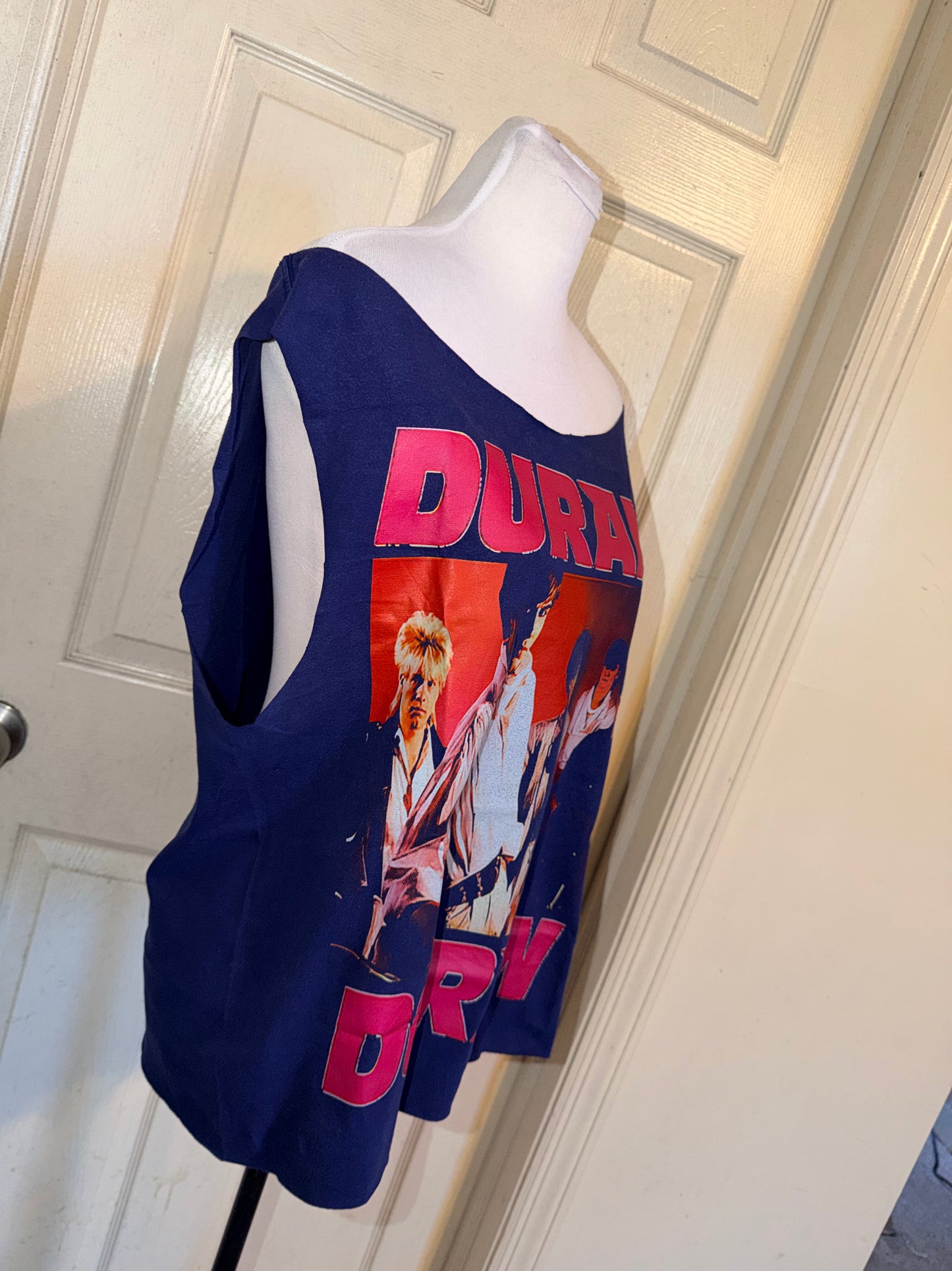 Duran Duran Oversized Distressed Tank