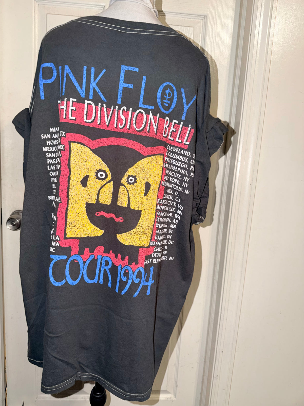 Pink Floyd Double Sided Oversized Tee