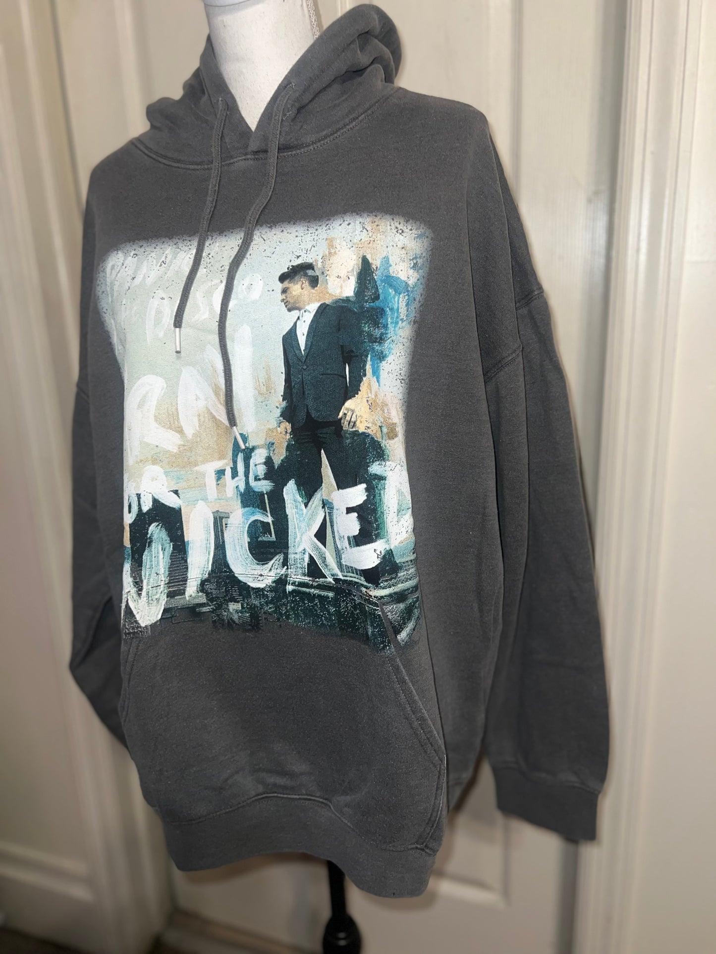 Panic! At The Disco Oversized Distressed Sweatshirt