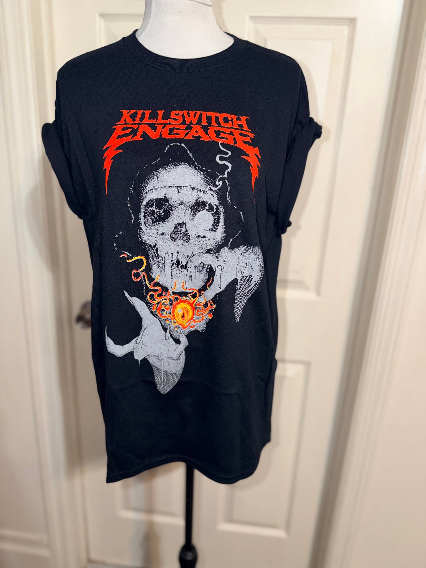 Killswitch Engage Oversized Distressed Tee