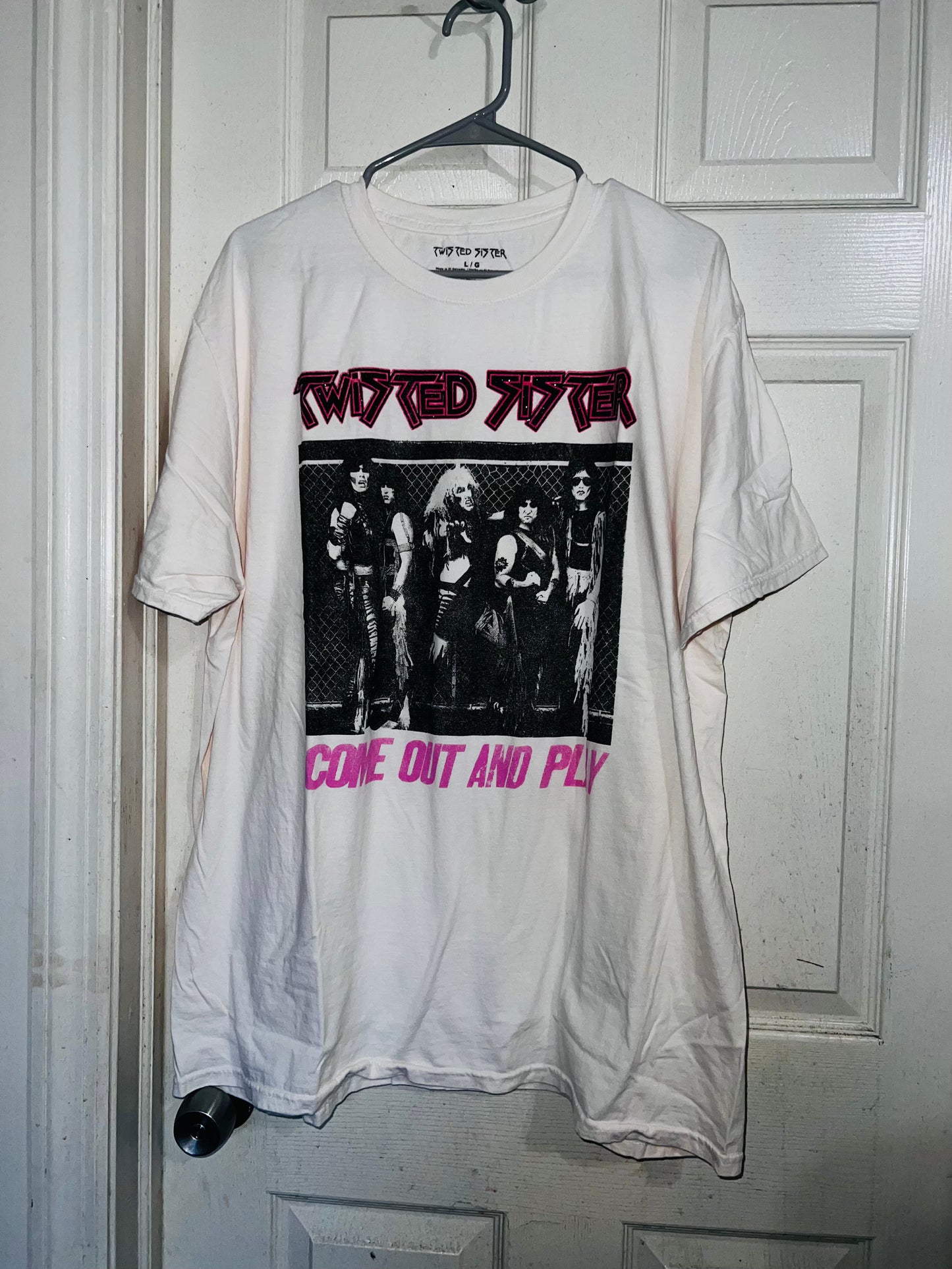 Twisted Sister Oversized Tee
