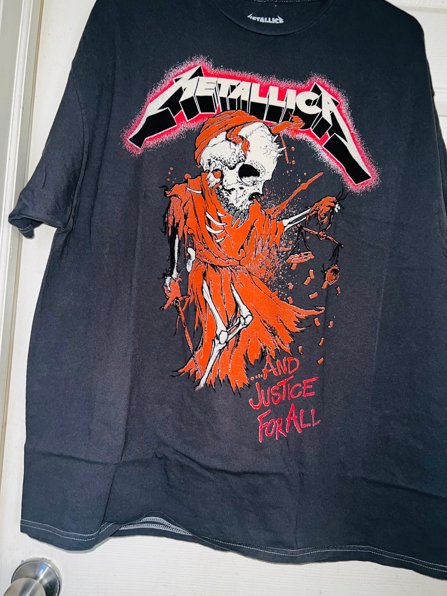 Metallica Justice for All Oversized Tee