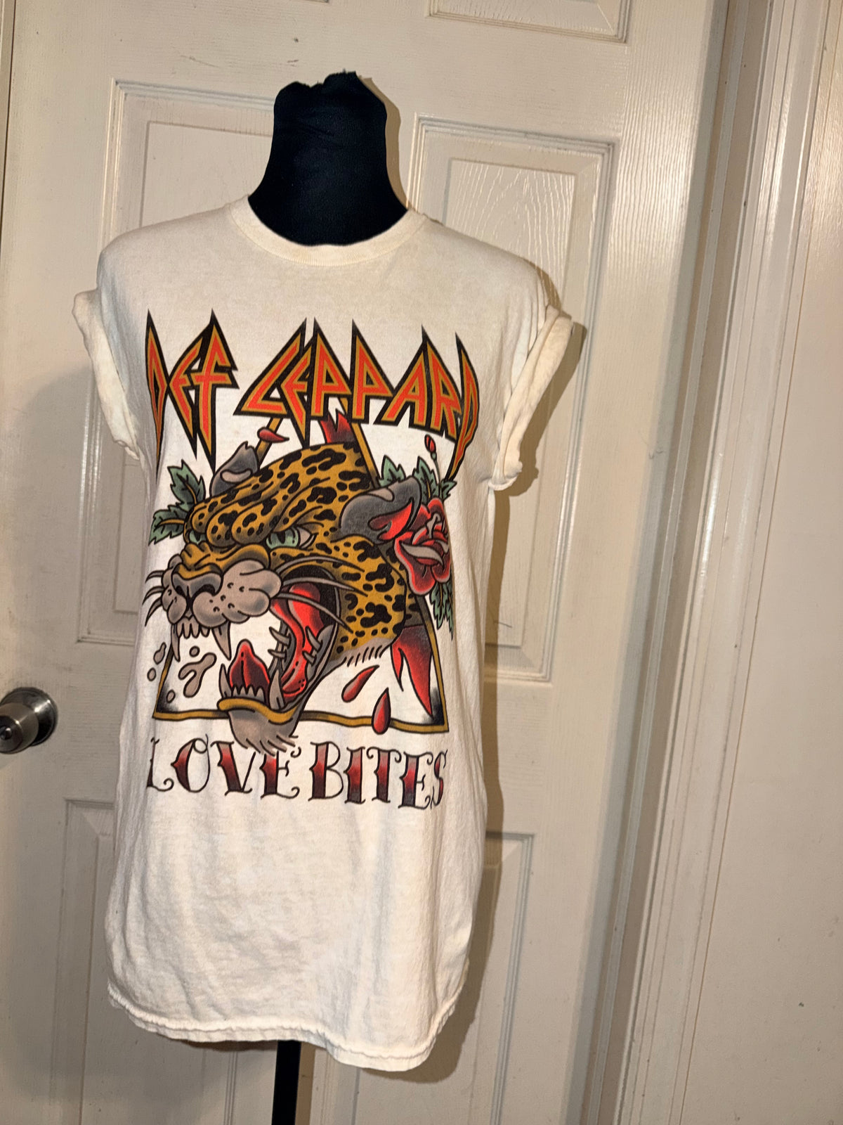 Def Leppard Oversized Tee