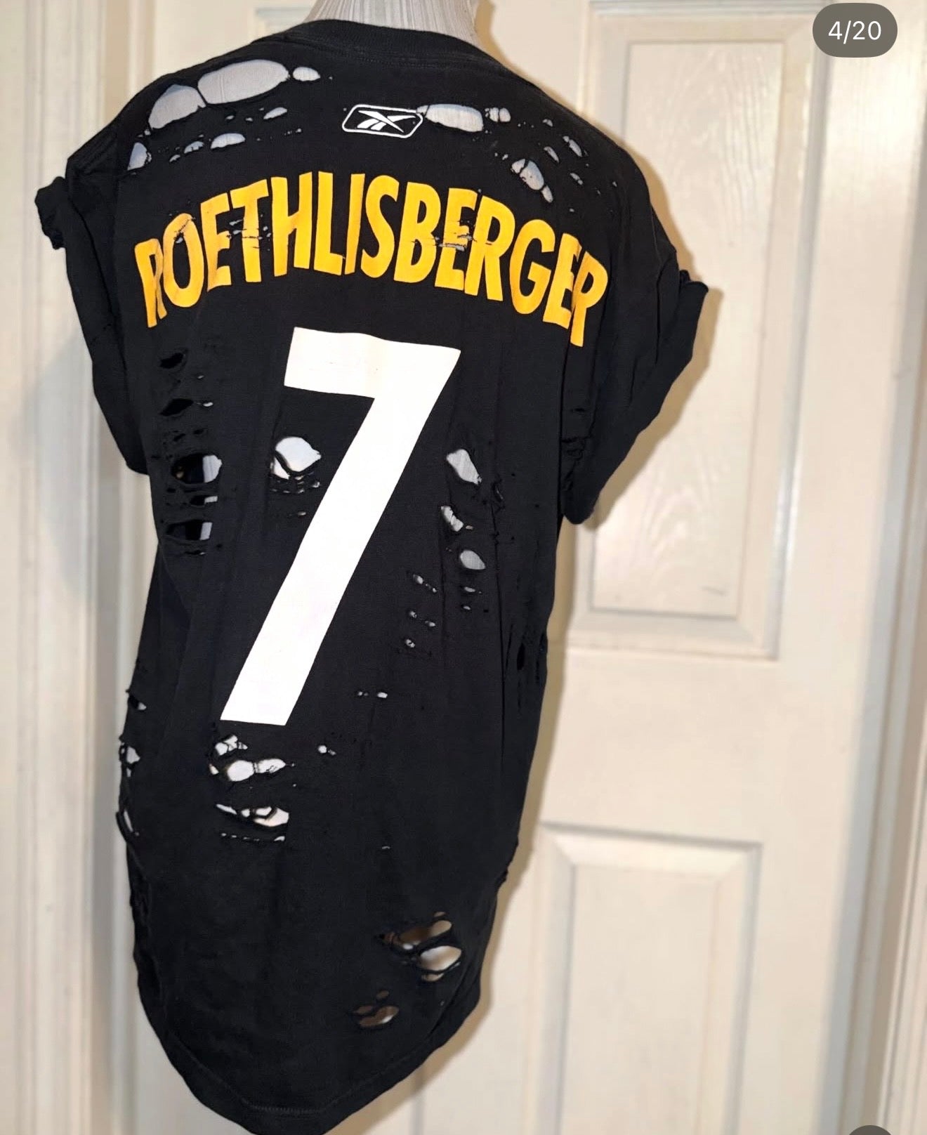Pittsburgh Steelers Vintage Distressed Tee