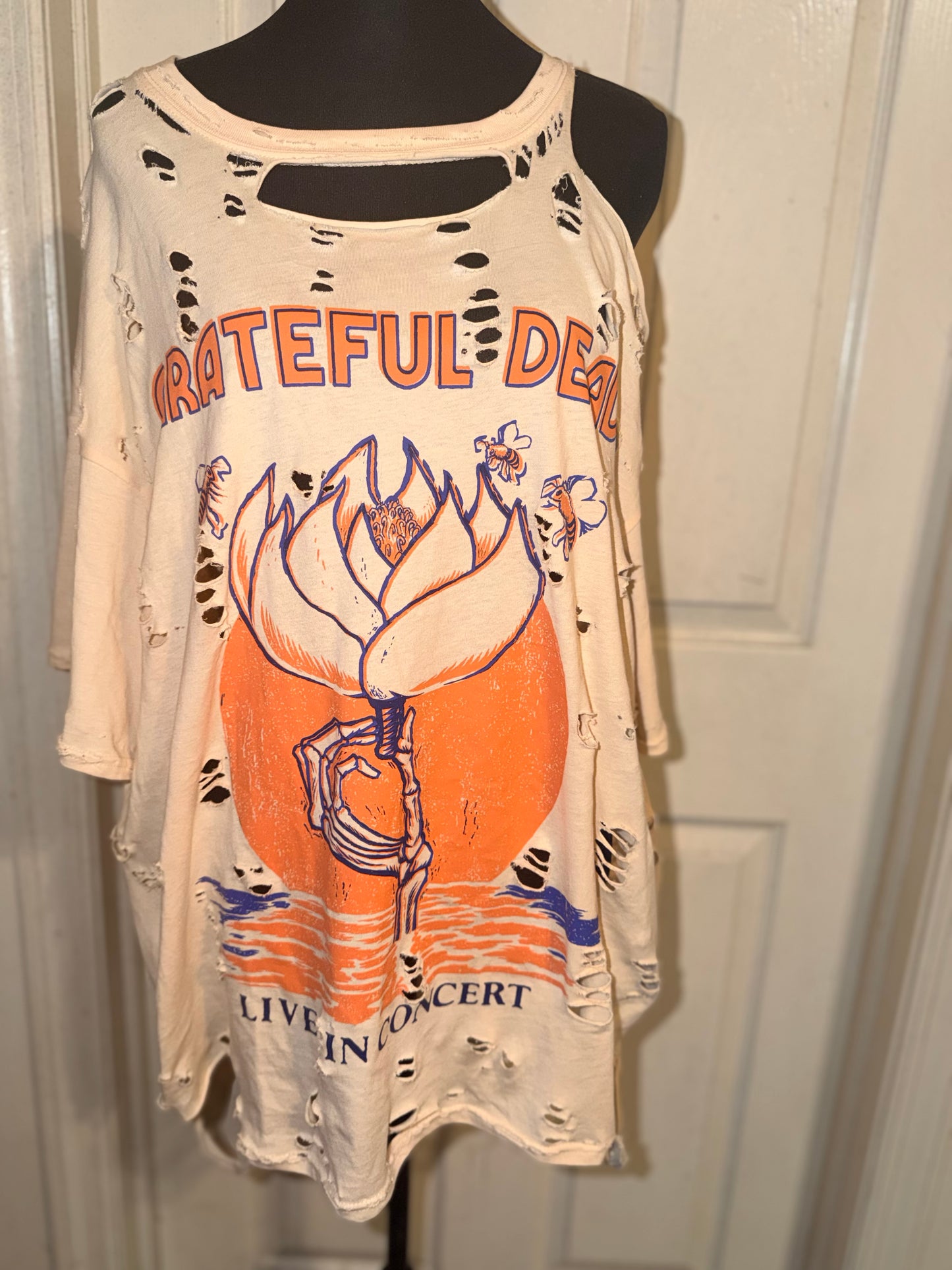 Grateful Dead Oversized Distressed Tee (as is)