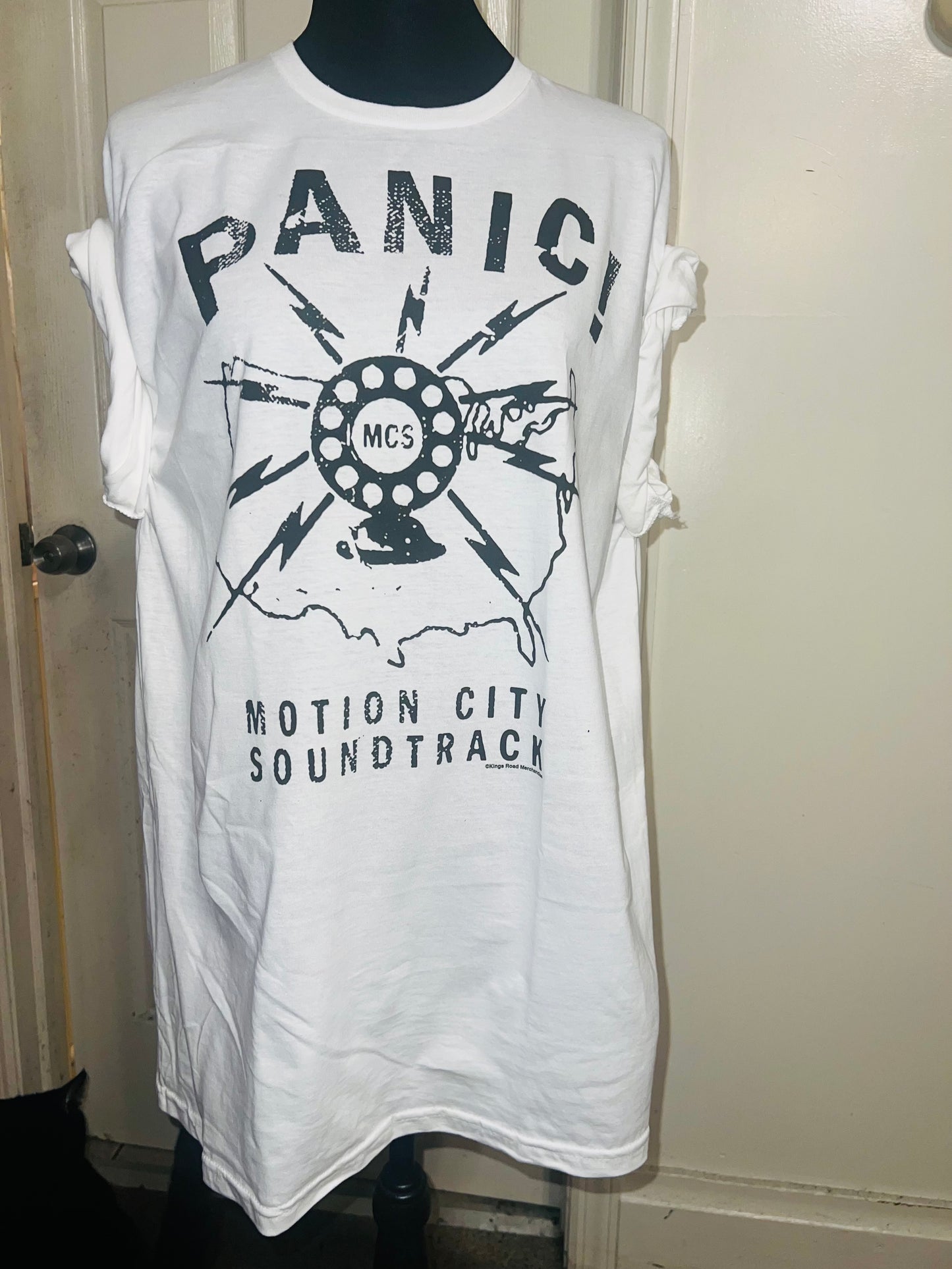 Motion City Soundtrack Oversized Distressed Tee