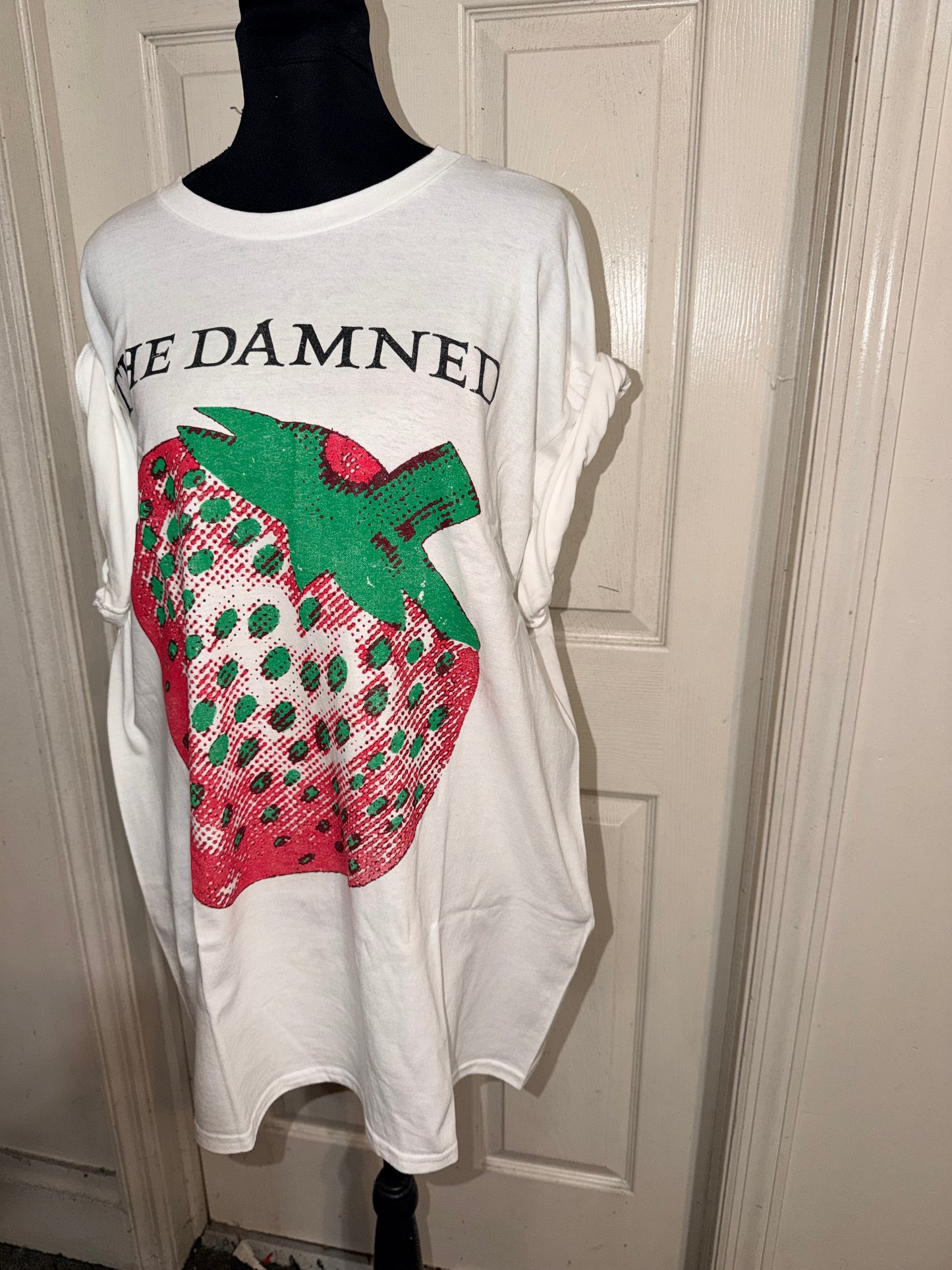 The Damned Oversized Distressed Tee