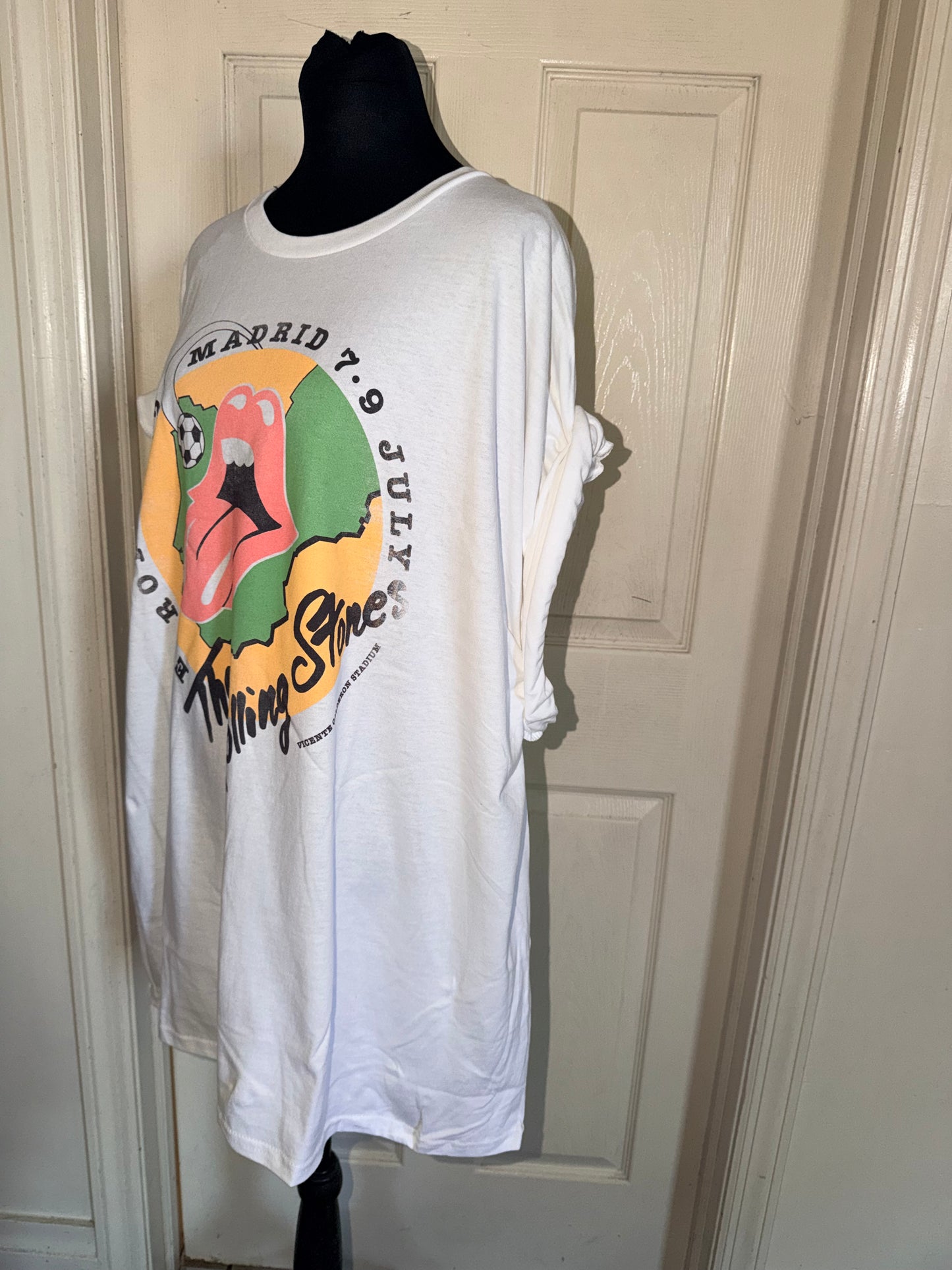 The Rolling Stones Oversized Distressed Tee
