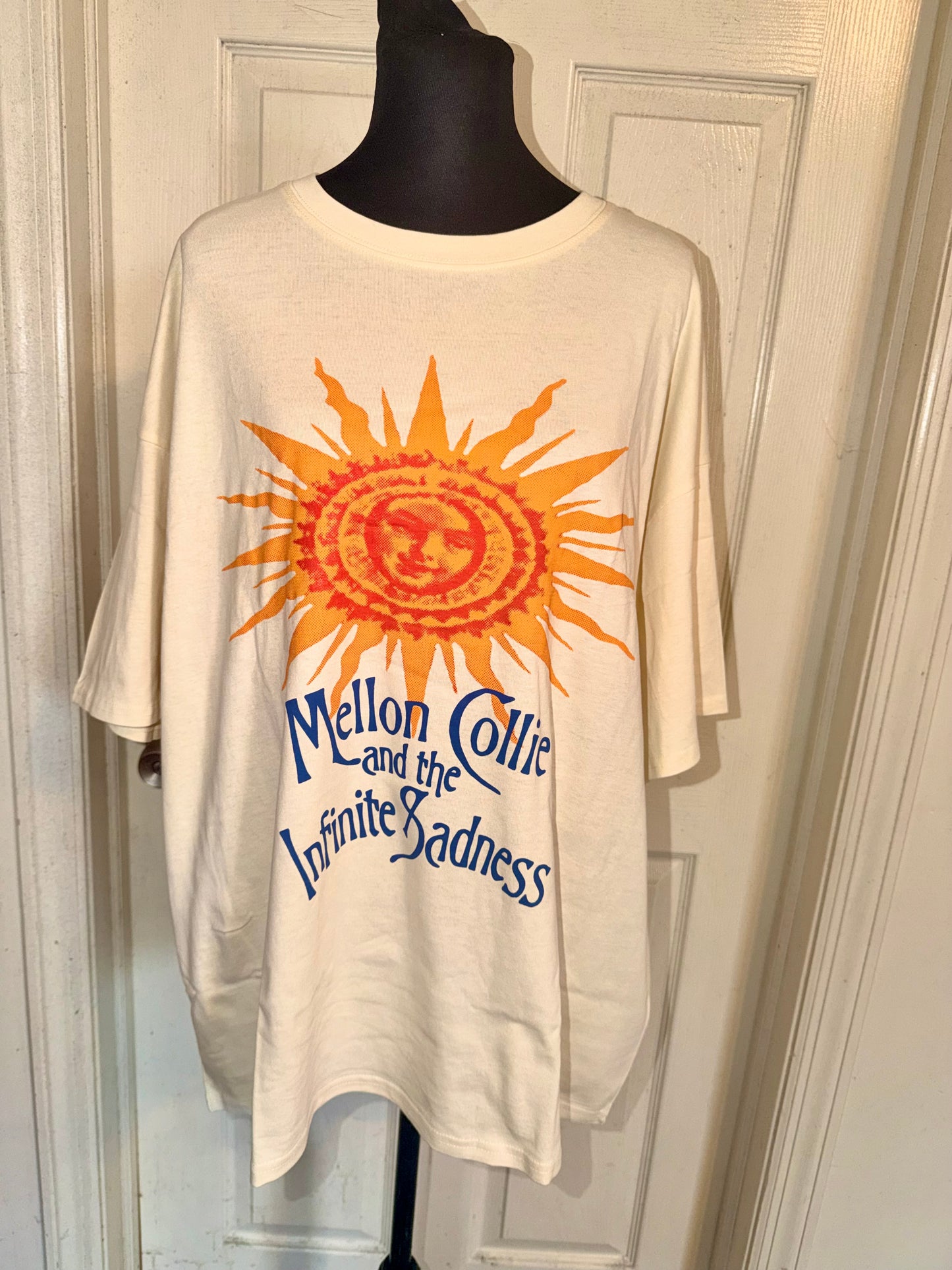 The Smashing Pumpkins Oversized Distressed Tee