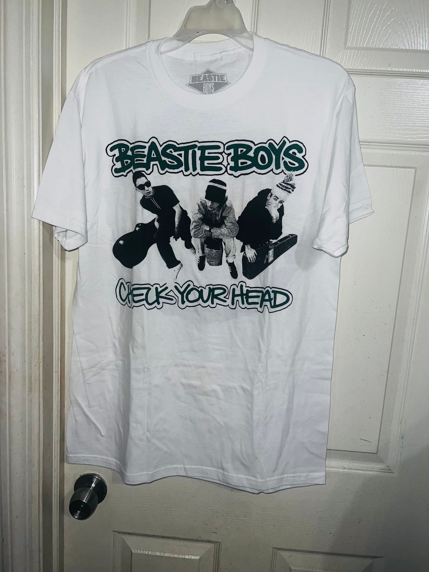 Beastie Boys Double Sided Oversized Distressed Tee